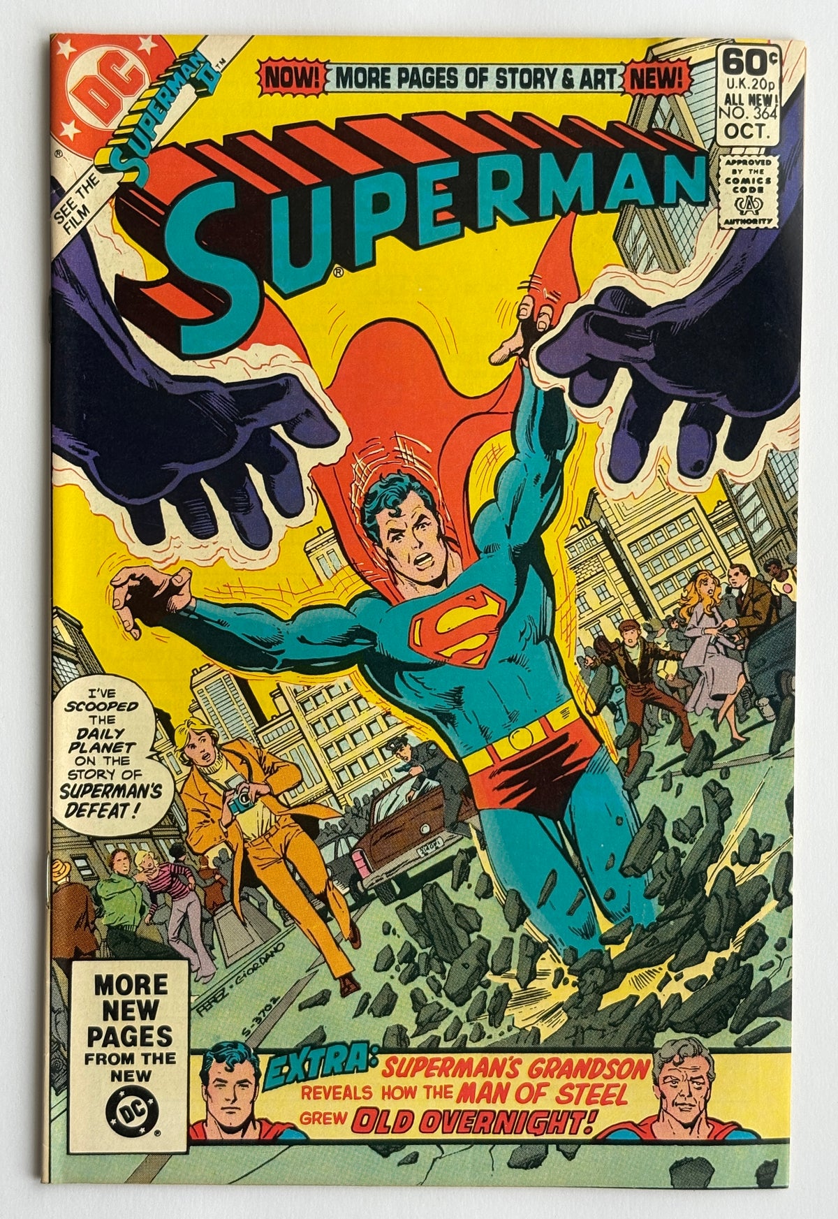Superman #364 - DC Comics October 1981 F/VF 7.0