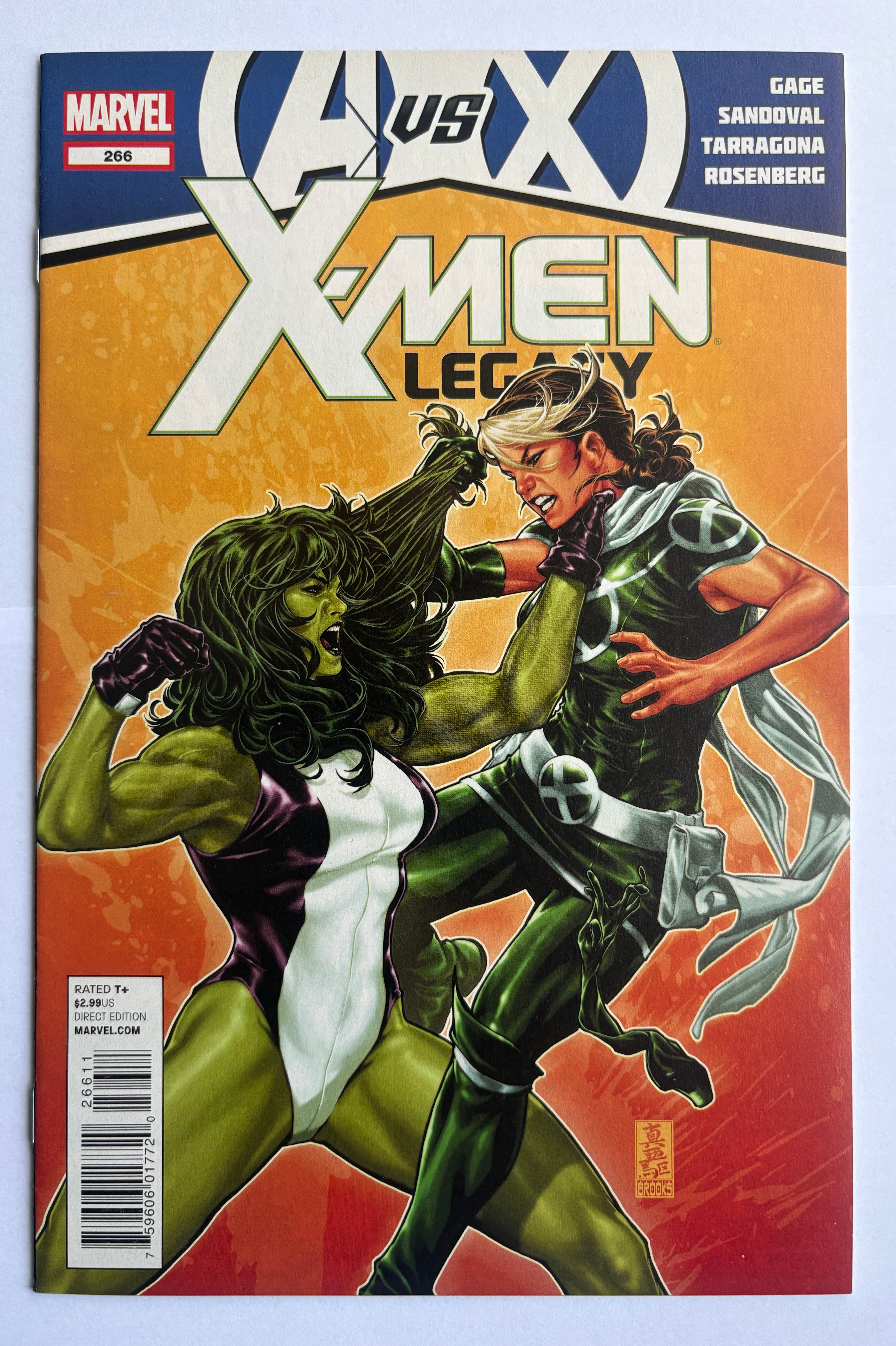 A vs X: X-Men Legacy #266 - 1st Printing - Marvel Comics July 2012 VF 8.0