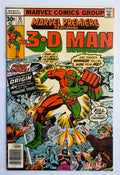 Marvel Premiere #35 featuring The 3-D Man - Marvel Comics April 1977 VF- 7.5