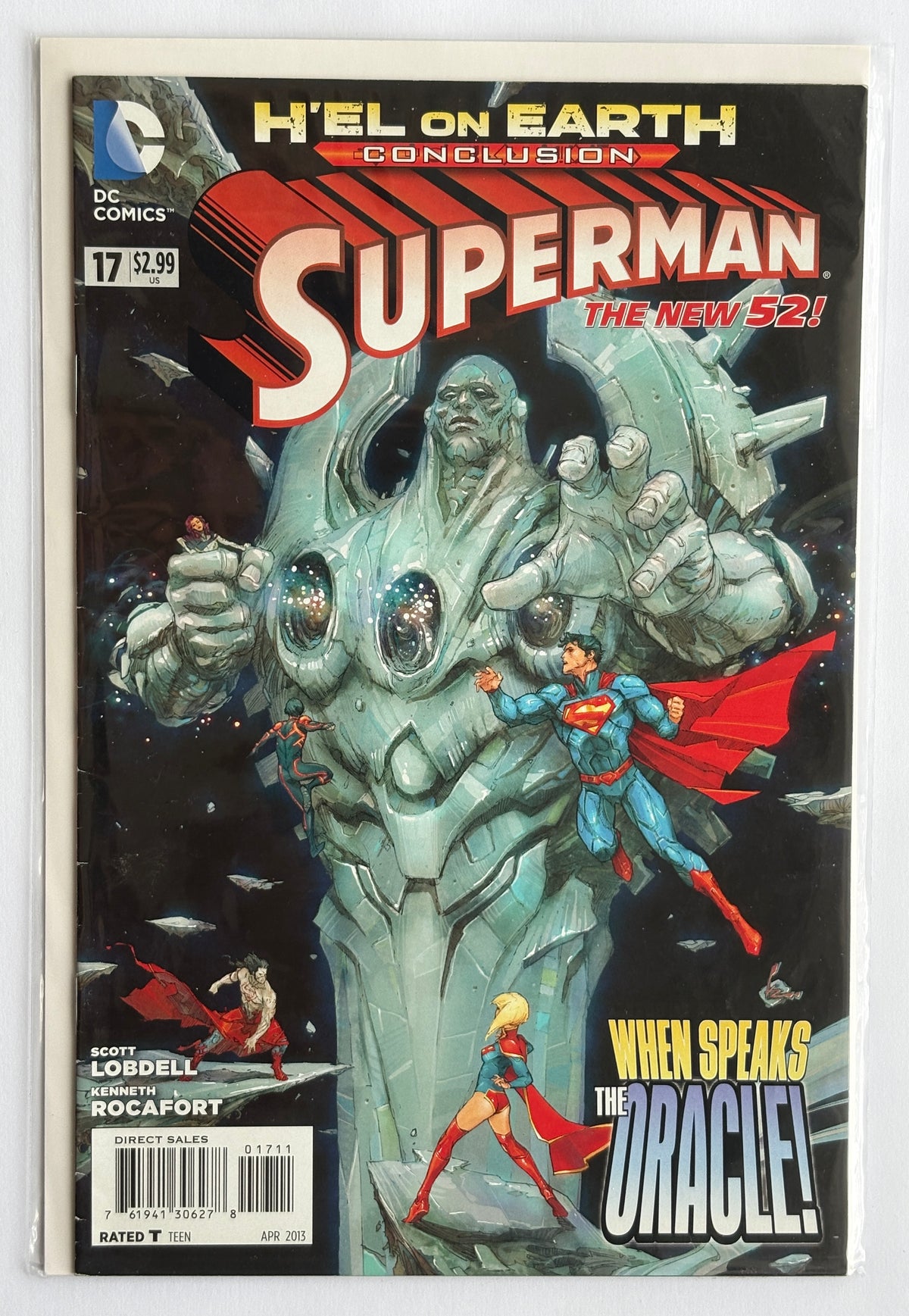 Superman #17 - The New 52 - 1st Printing - DC Comics April 2013 FN+ 6.5