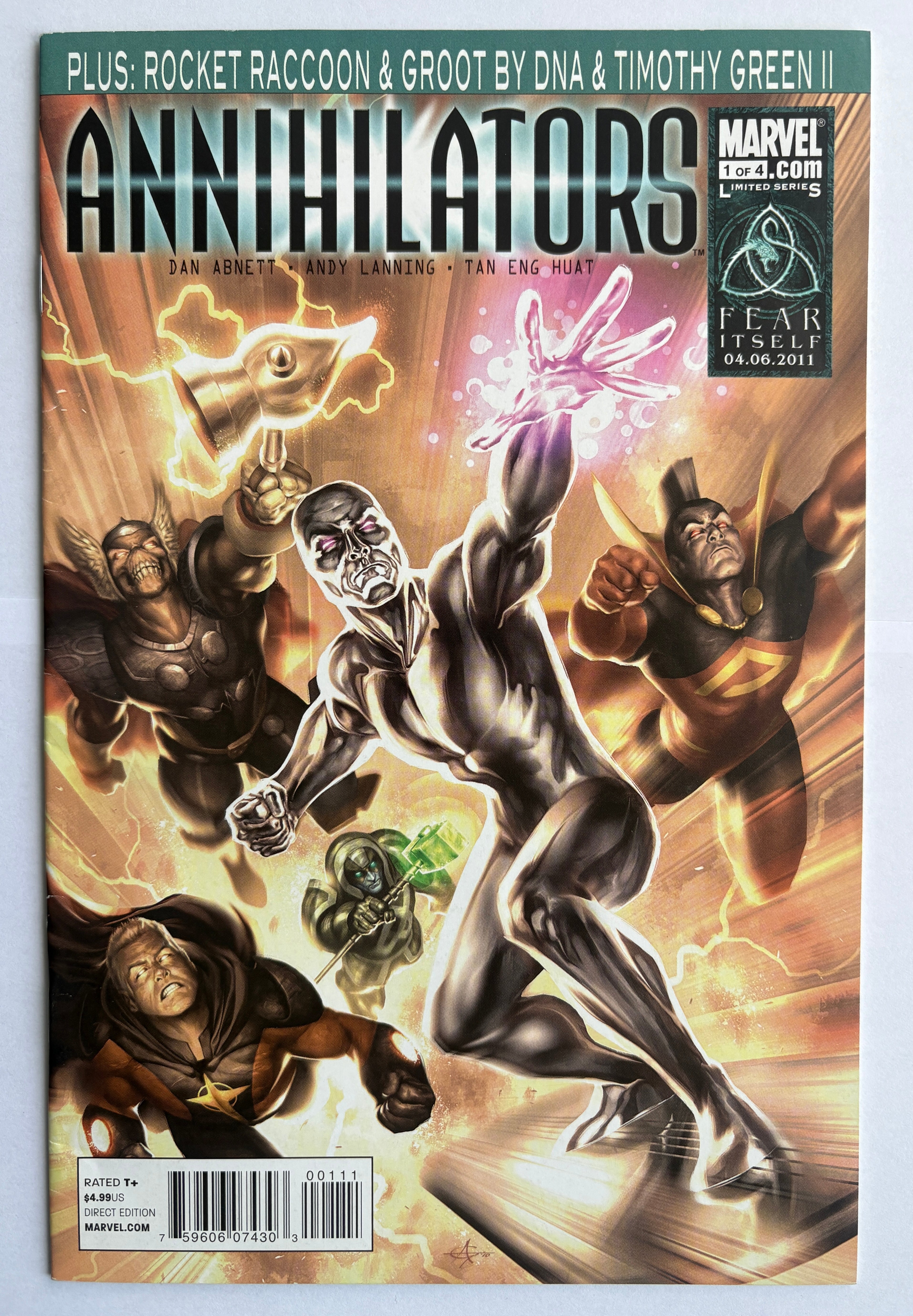 Annihilators #1 (1 of 4) 1st Printing Marvel Comics May 2011 FN+ 6.5