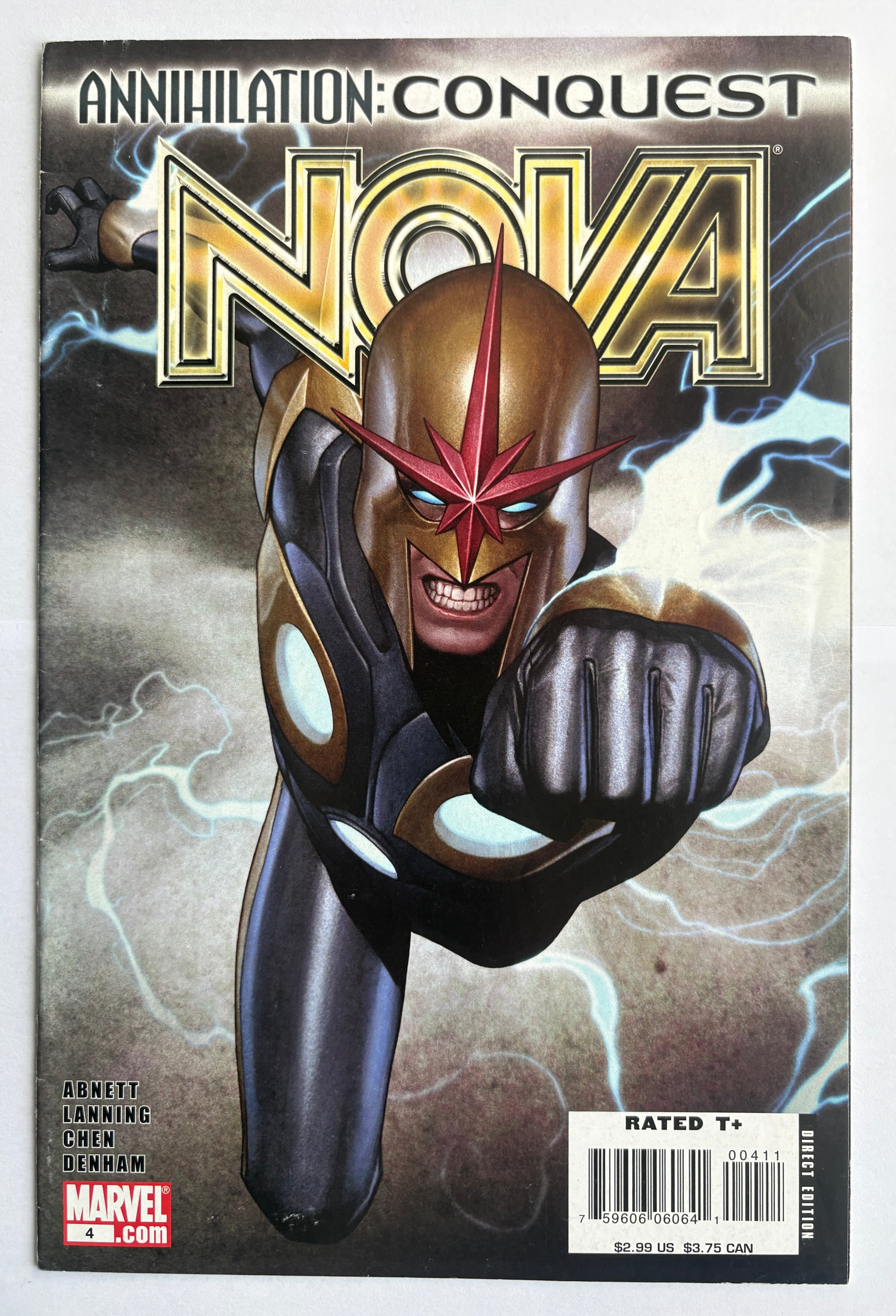Nova #4 - Annihilation: Conquest - Marvel Comics September 2007 FN+ 6.5