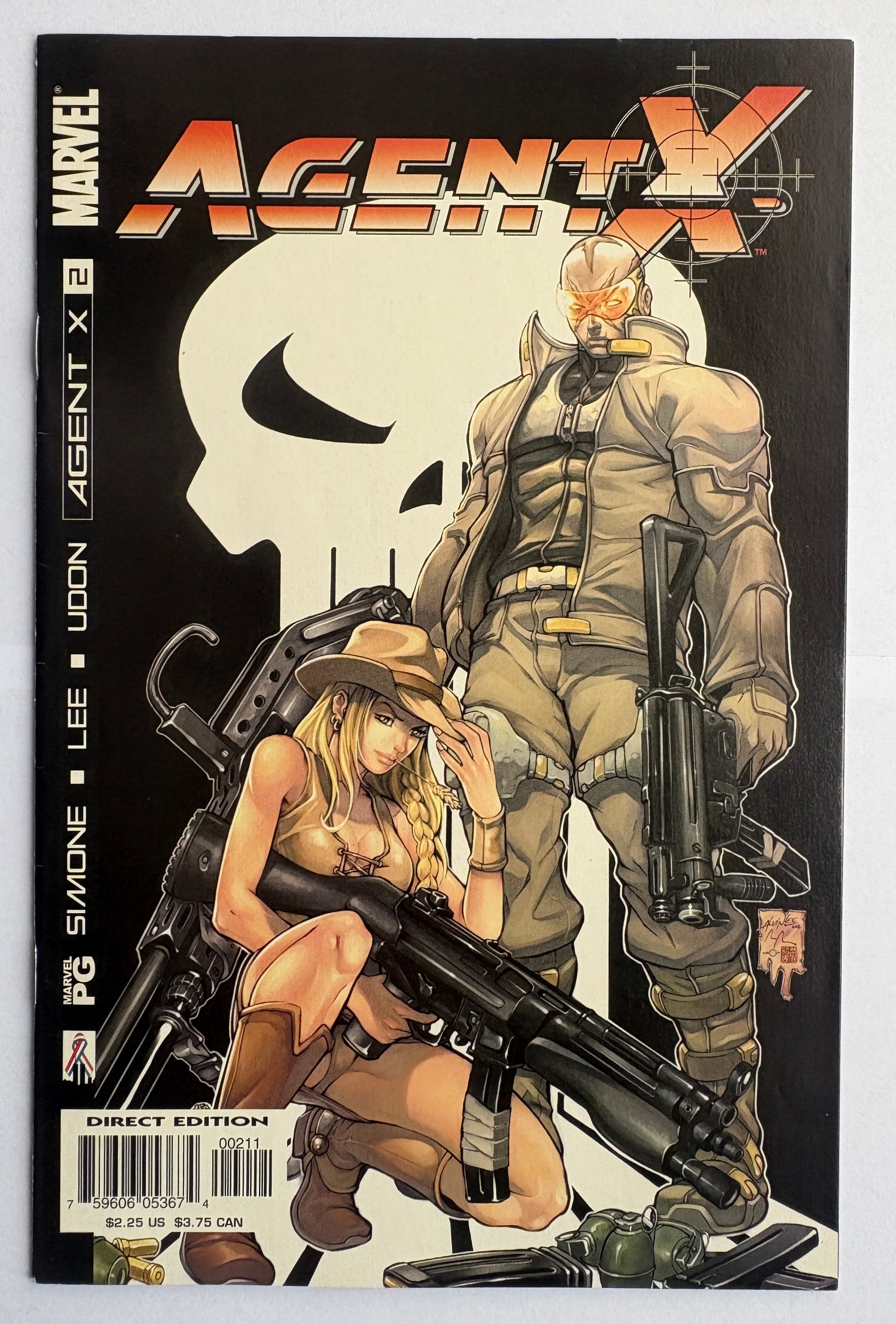 Agent X #2 - 1st Printing - Marvel Comics October 2002 VF+ 8.5