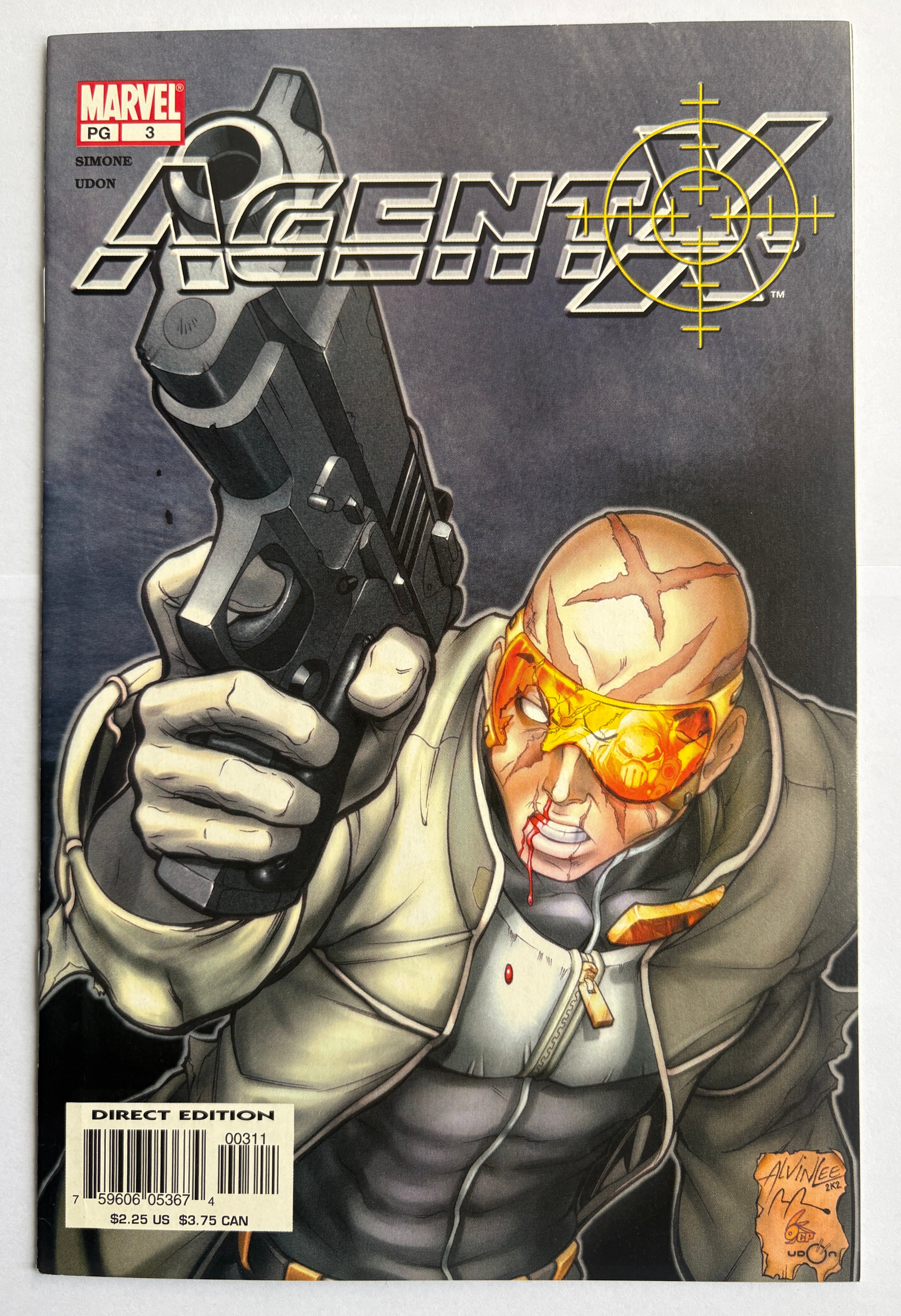 Agent X #3 - 1st Printing - Marvel Comics November 2002 VF 8.0