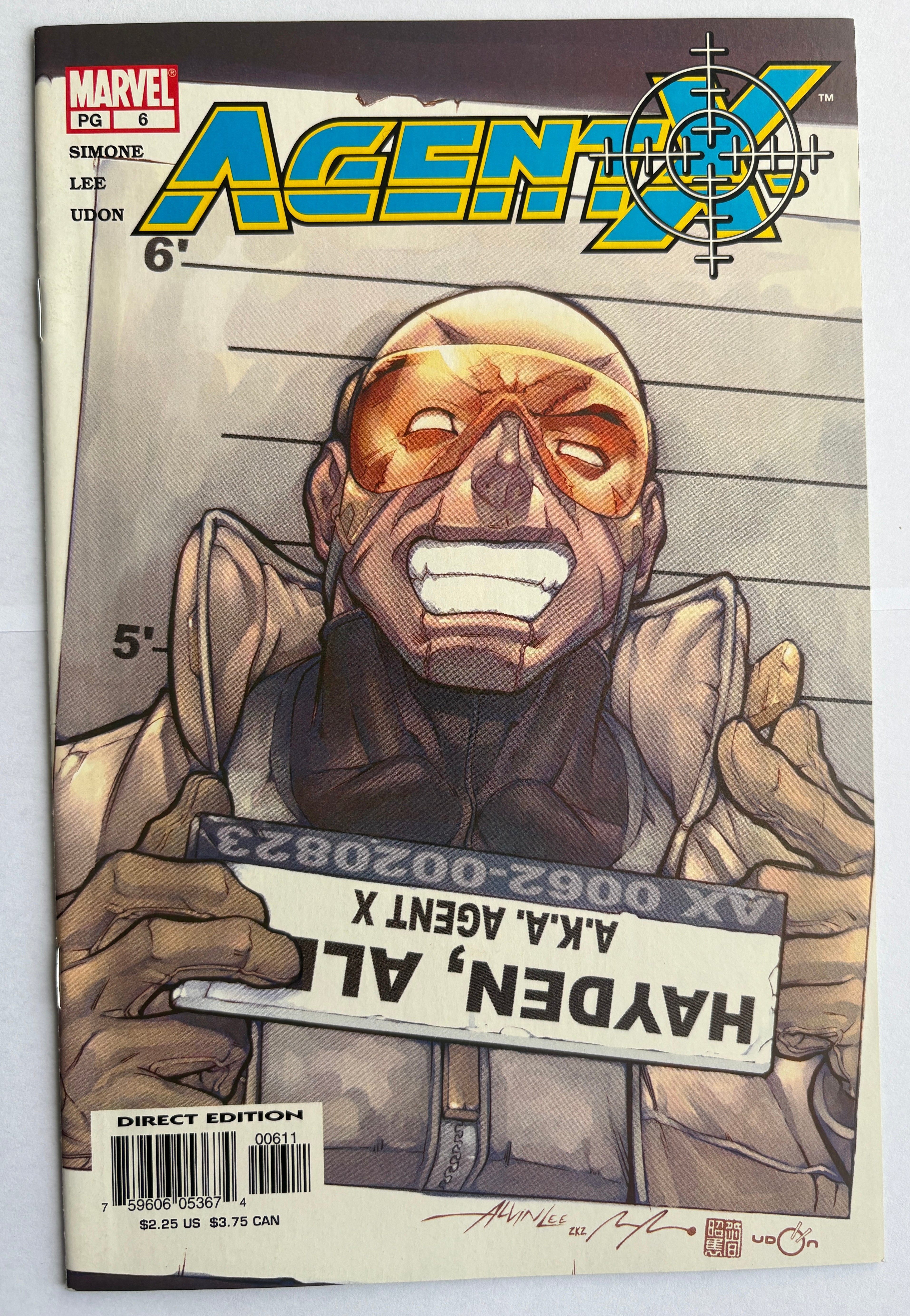Agent X #6 - 1st Printing - Marvel Comics February 2003 VF- 7.5