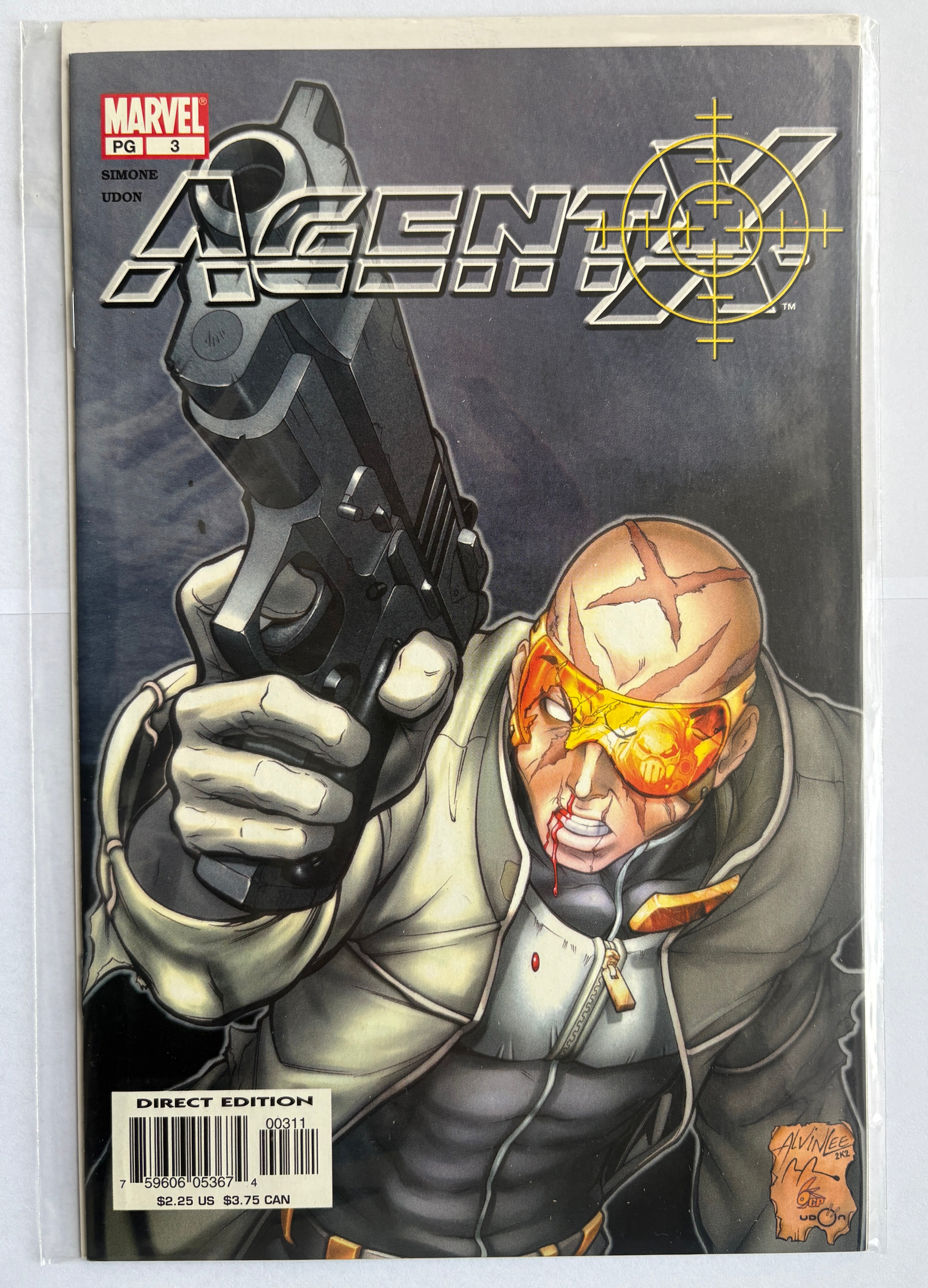 Agent X #3 - 1st Printing - Marvel Comics November 2002 VF+ 8.5