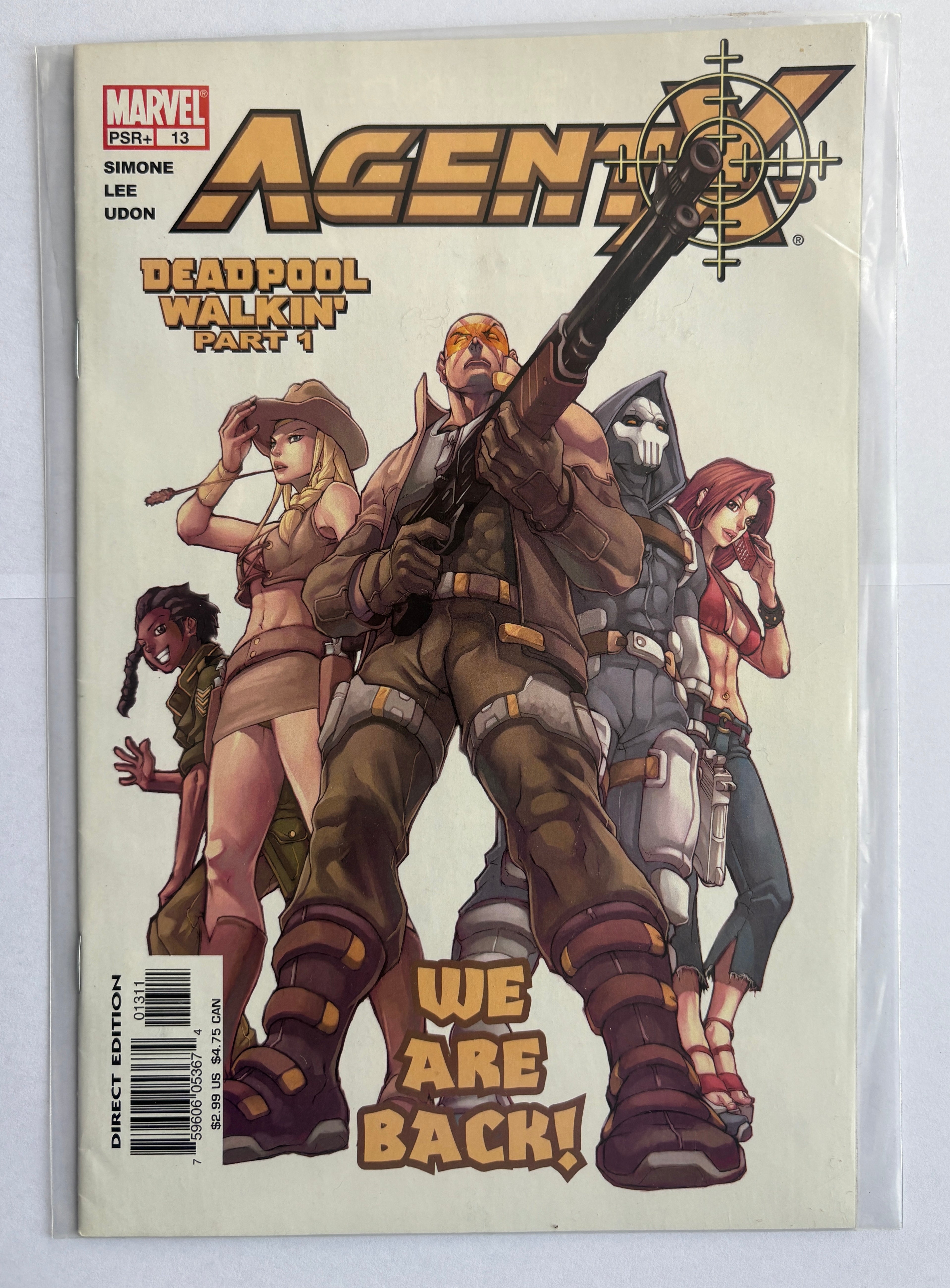 Agent X #13 - Deadpool Walkin' Part 1 - Marvel Comics November 2003 F/VF 7.0