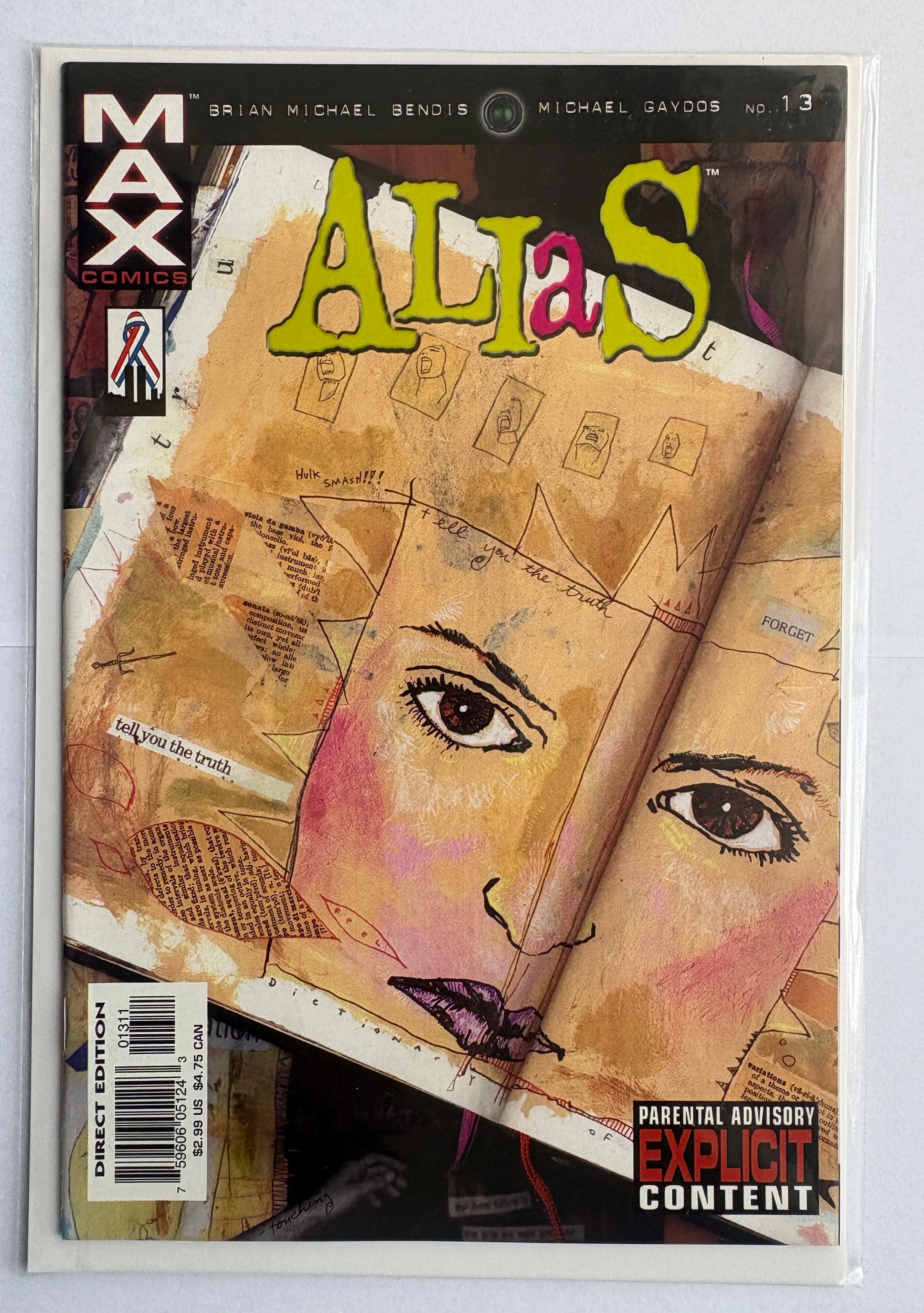 Alias #13 - Max Comics (Marvel Comics) - 1st Printing - October 2002 VF- 7.5