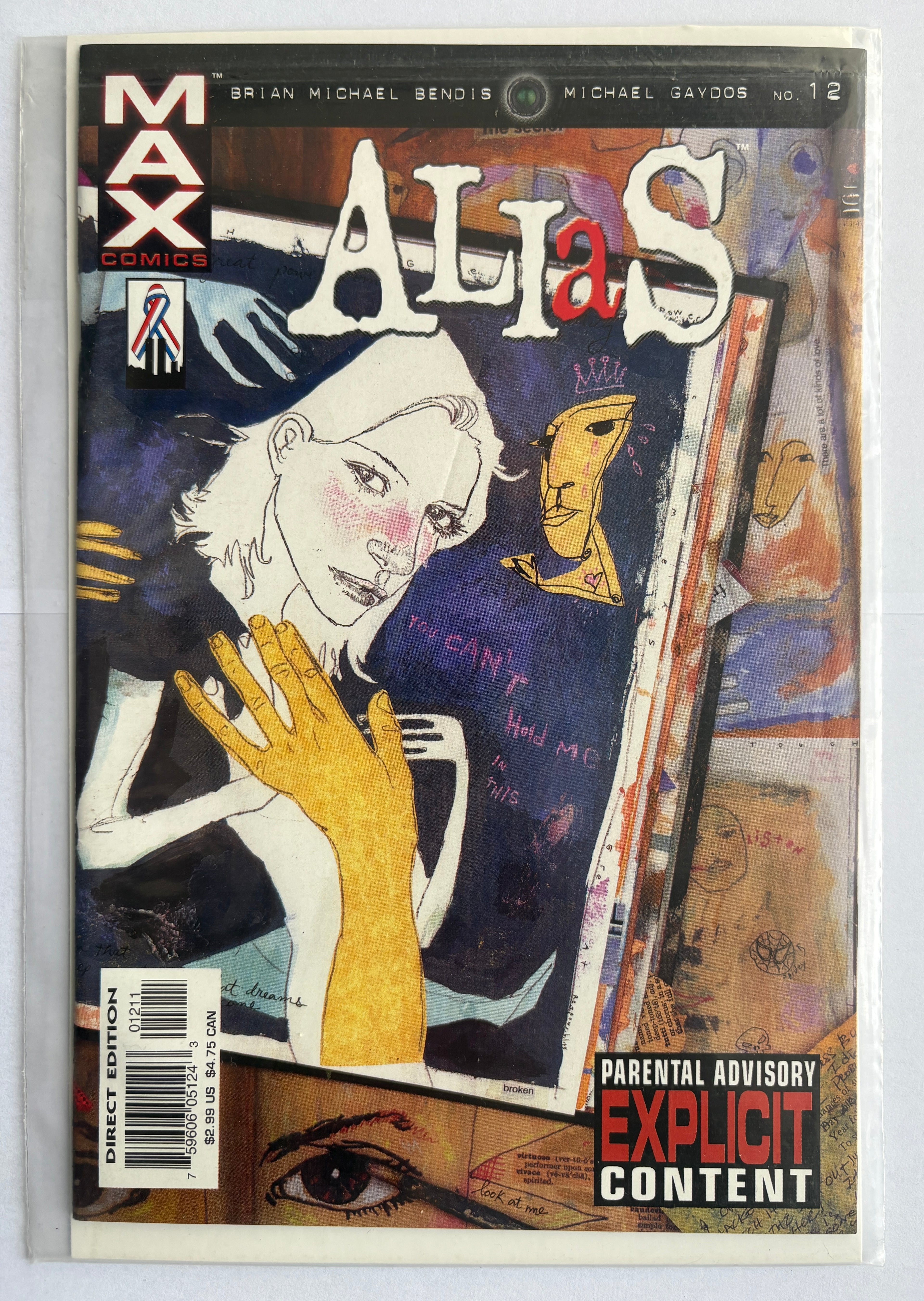 Alias #12 - Max Comics (Marvel) - 1st Printing - September 2002 VF- 7.5