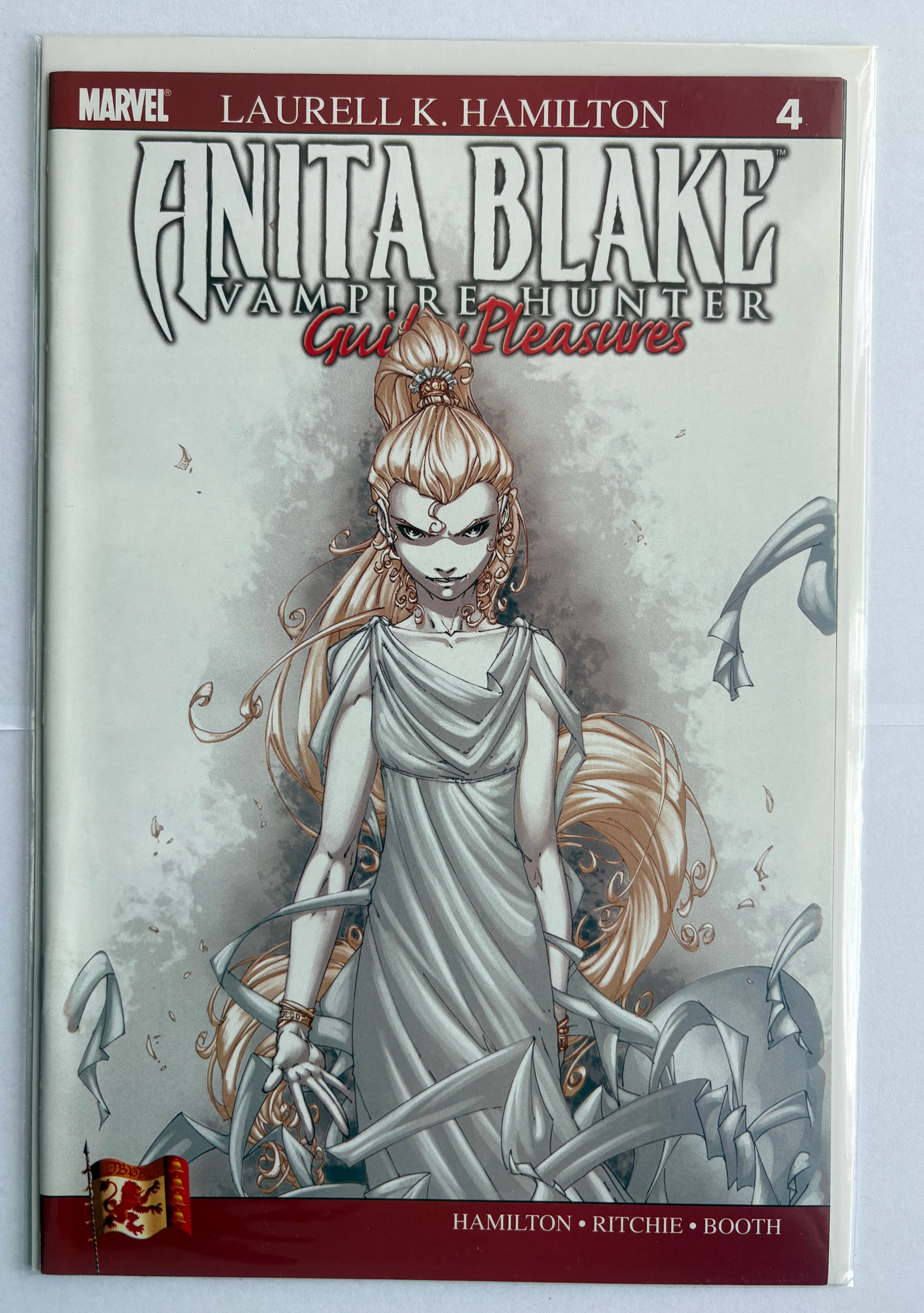 Anita Blake: Vampire Hunter Guilty Pleasures #4 - Marvel January 2007 VF- 7.5