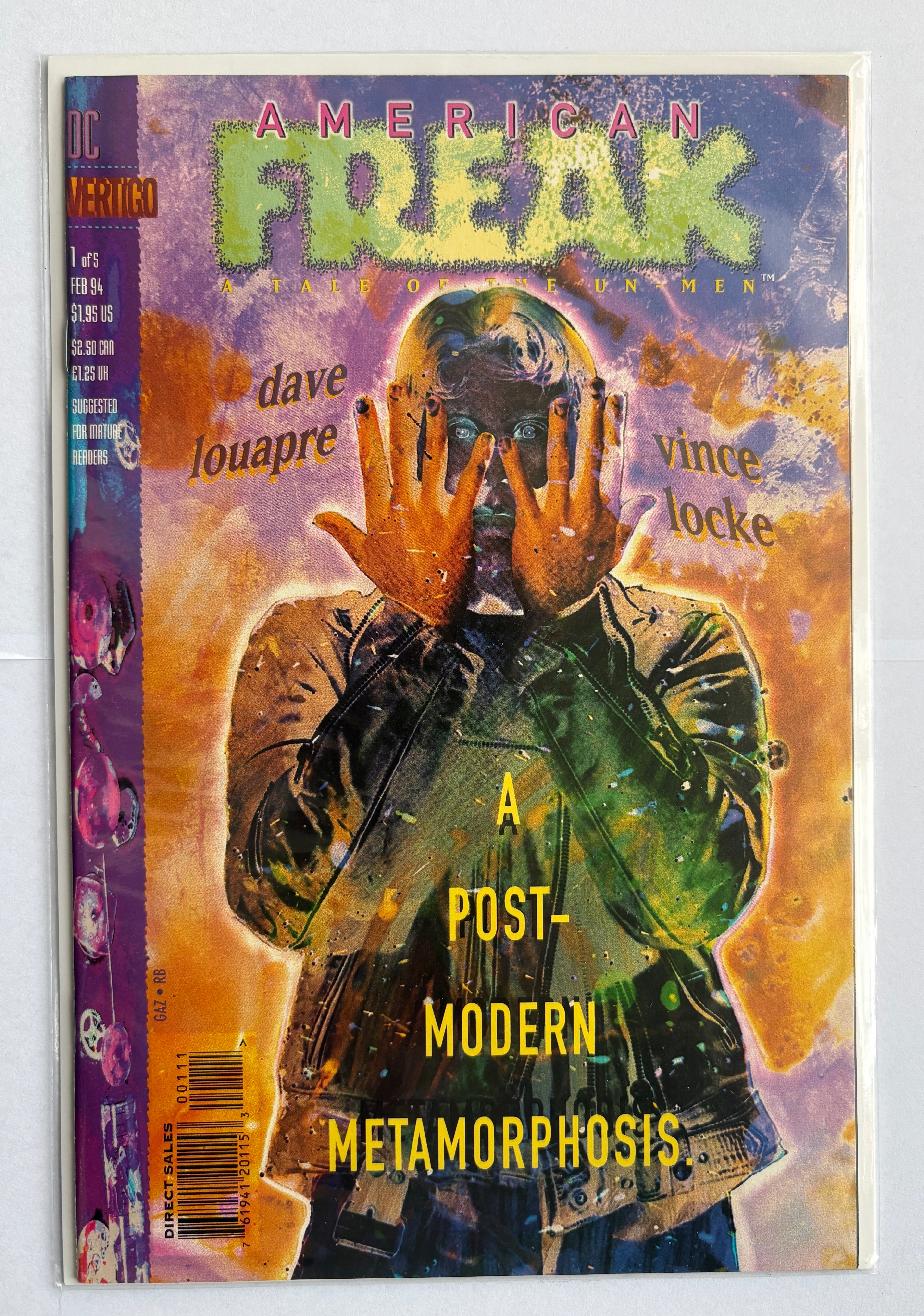 American Freak: A Tale of the Un Men #1 - Vertigo Comics February 1994 VF 8.0
