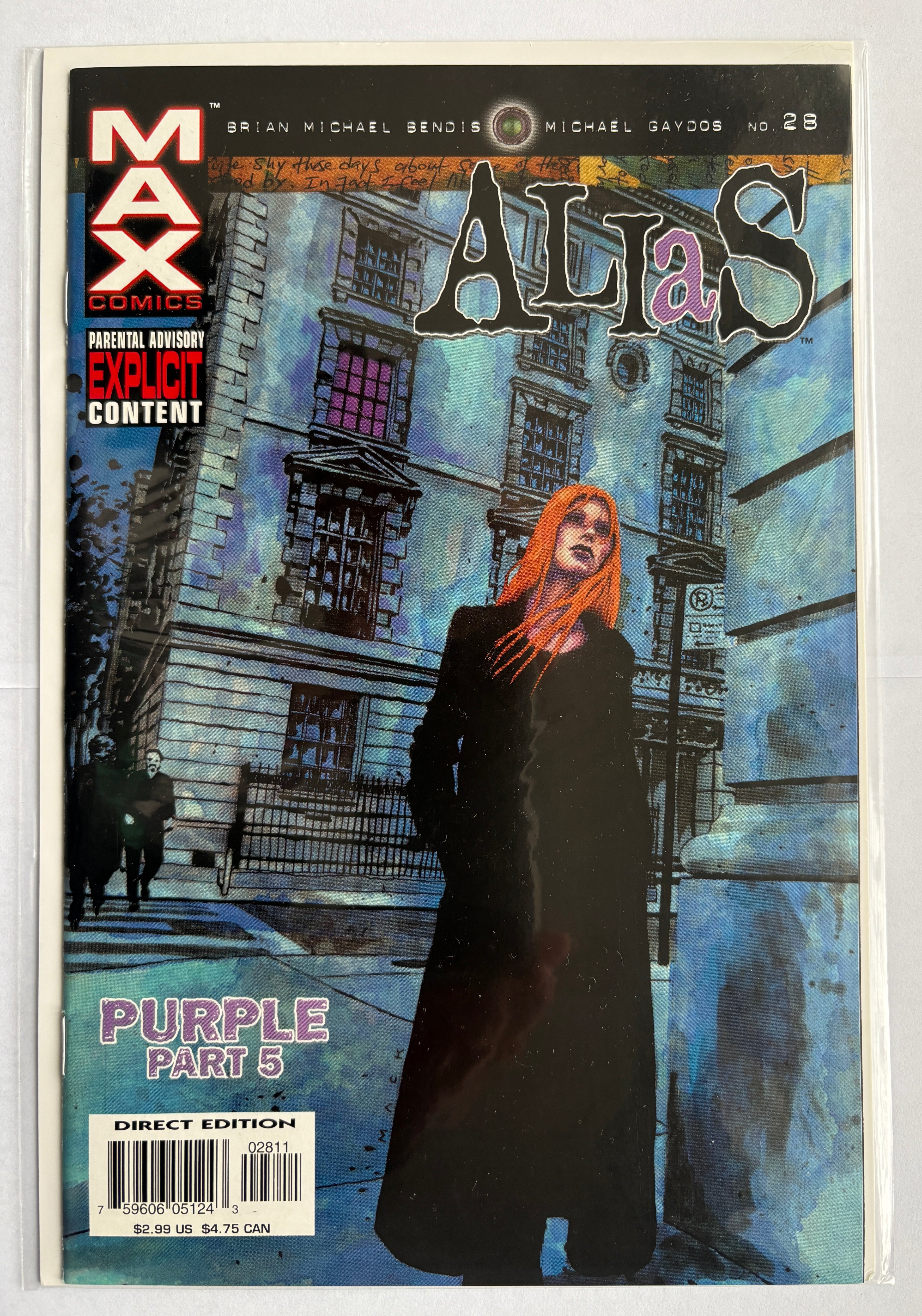 Alias #28 - Max Comics (Marvel) - 1st Printing - January 2004 VF/NM 9.0