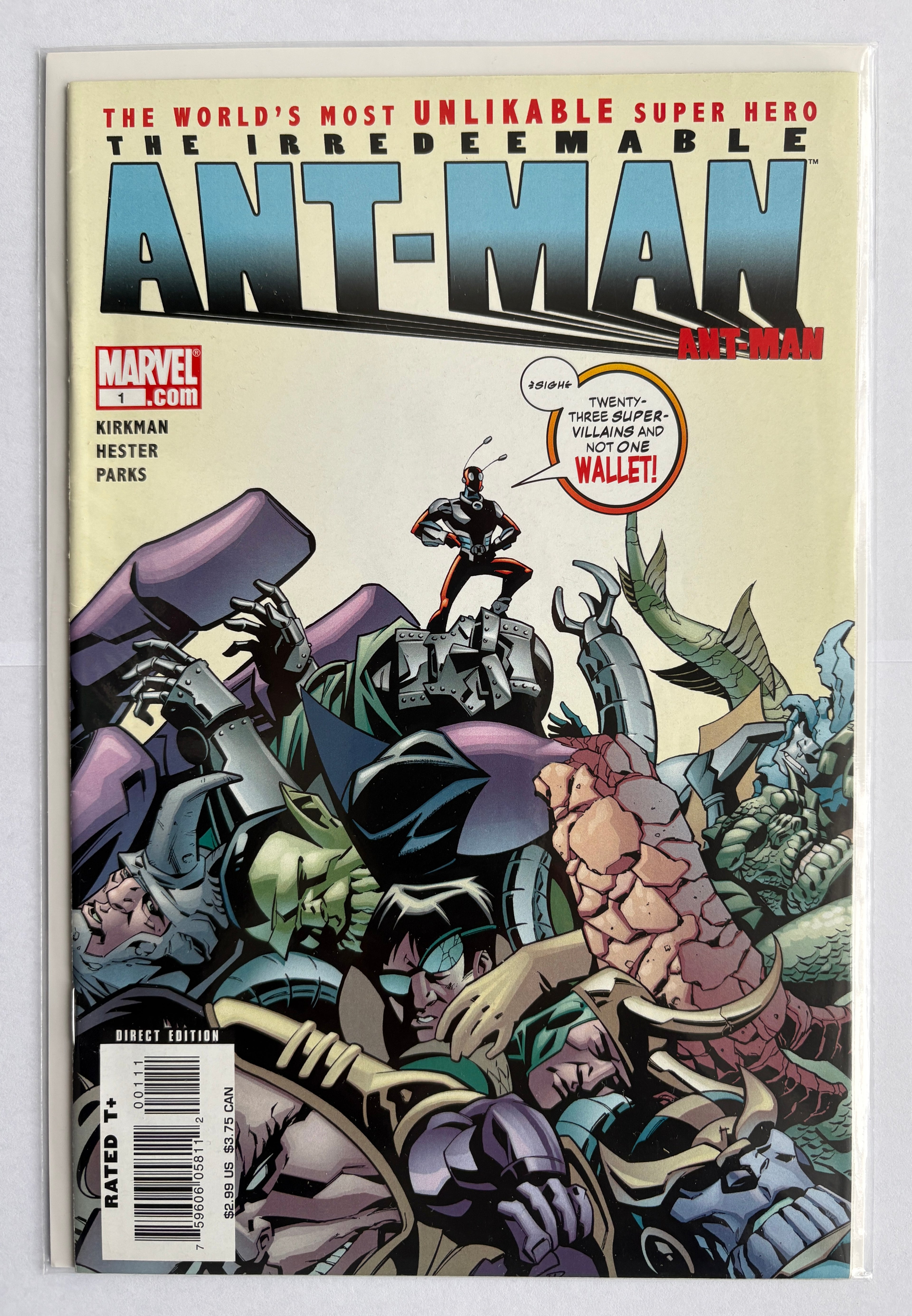 The Irredeemable Ant-Man #1 - 1st Print - Marvel Comics December 2006 VF+ 8.5