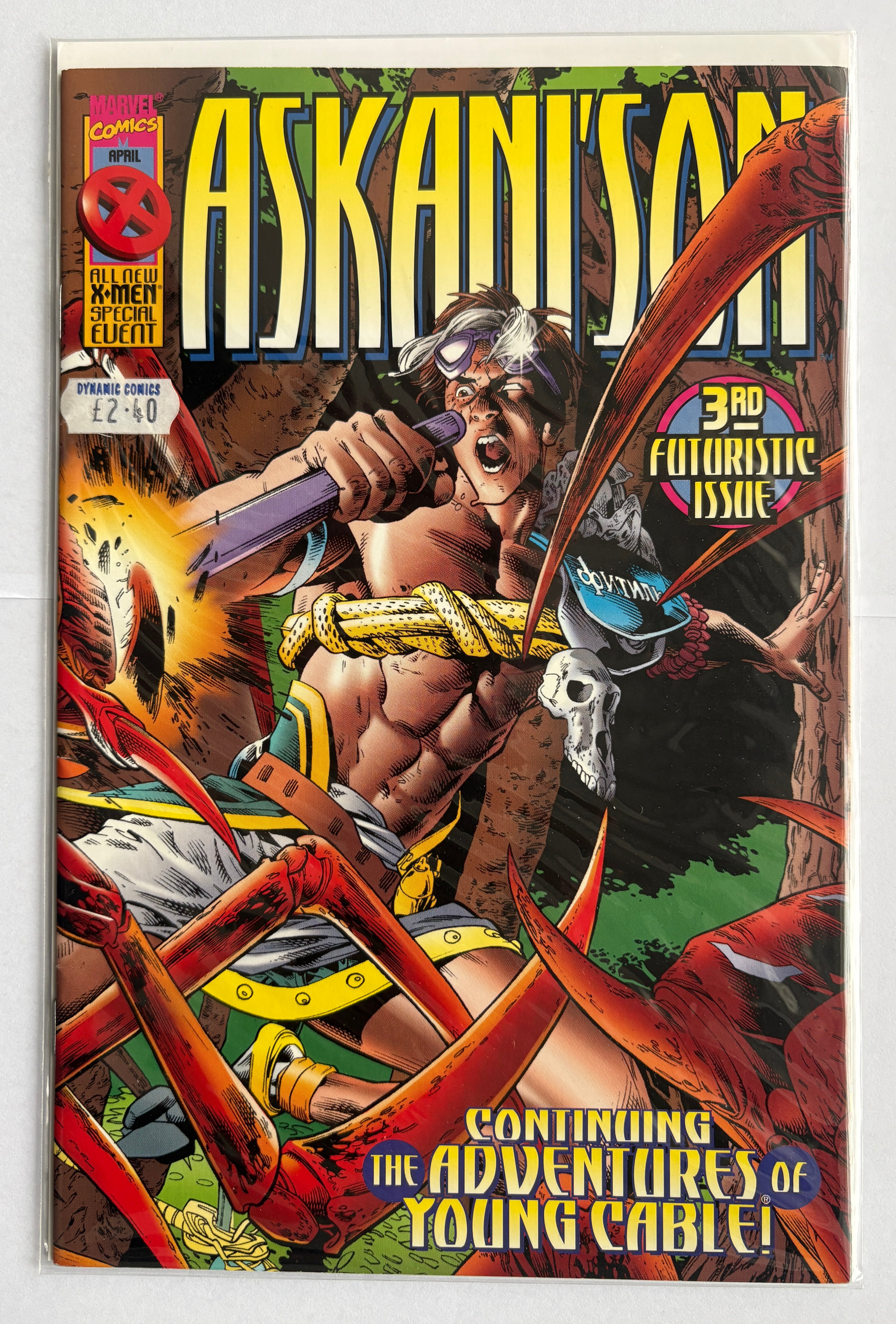 Askani'Son #3 - 1st Printing Marvel Comics April 1996 F/VF 7.0