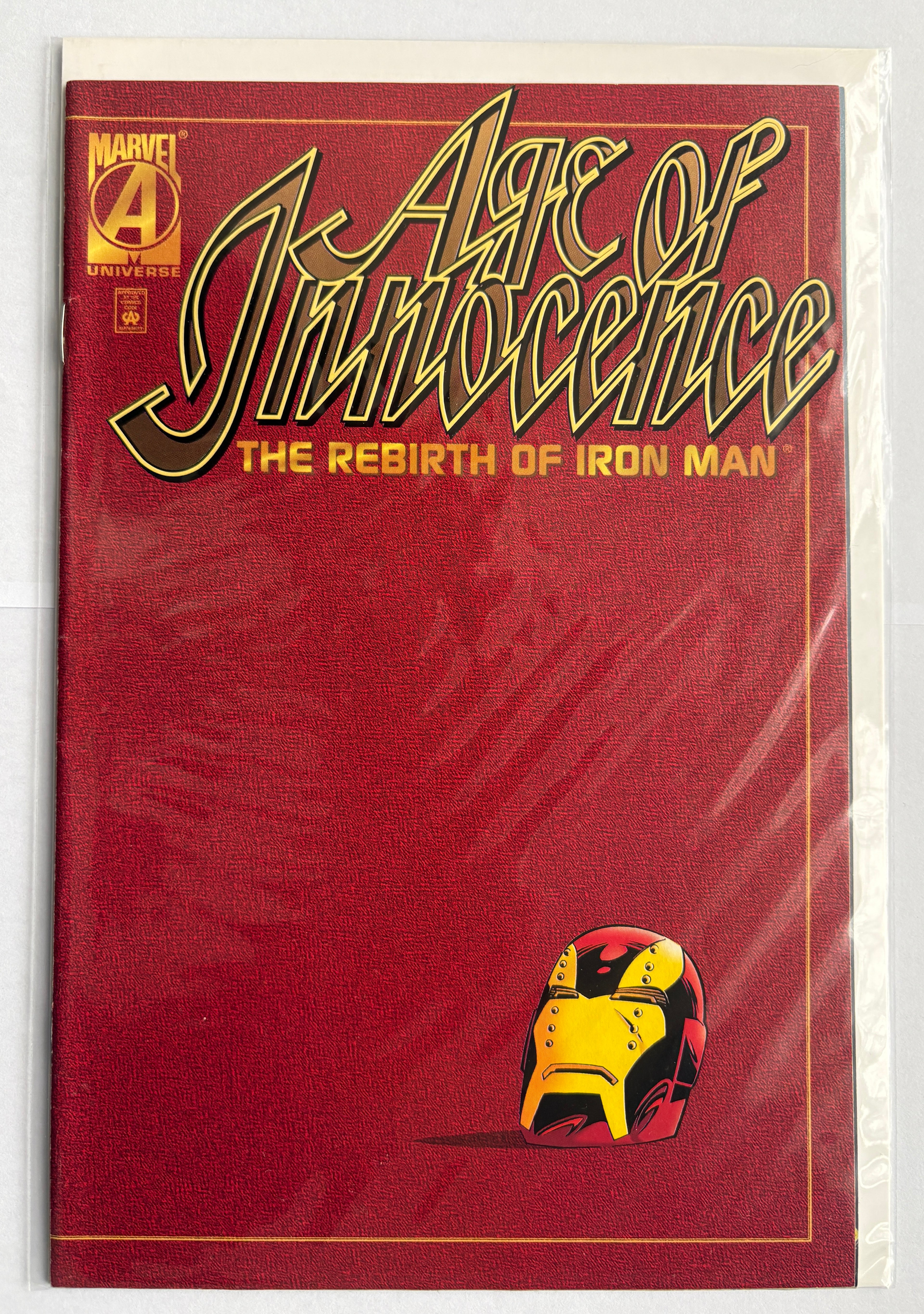 Age of Innocence The Rebirth of Iron Man - Marvel Comics February 1996 F/VF 7.0