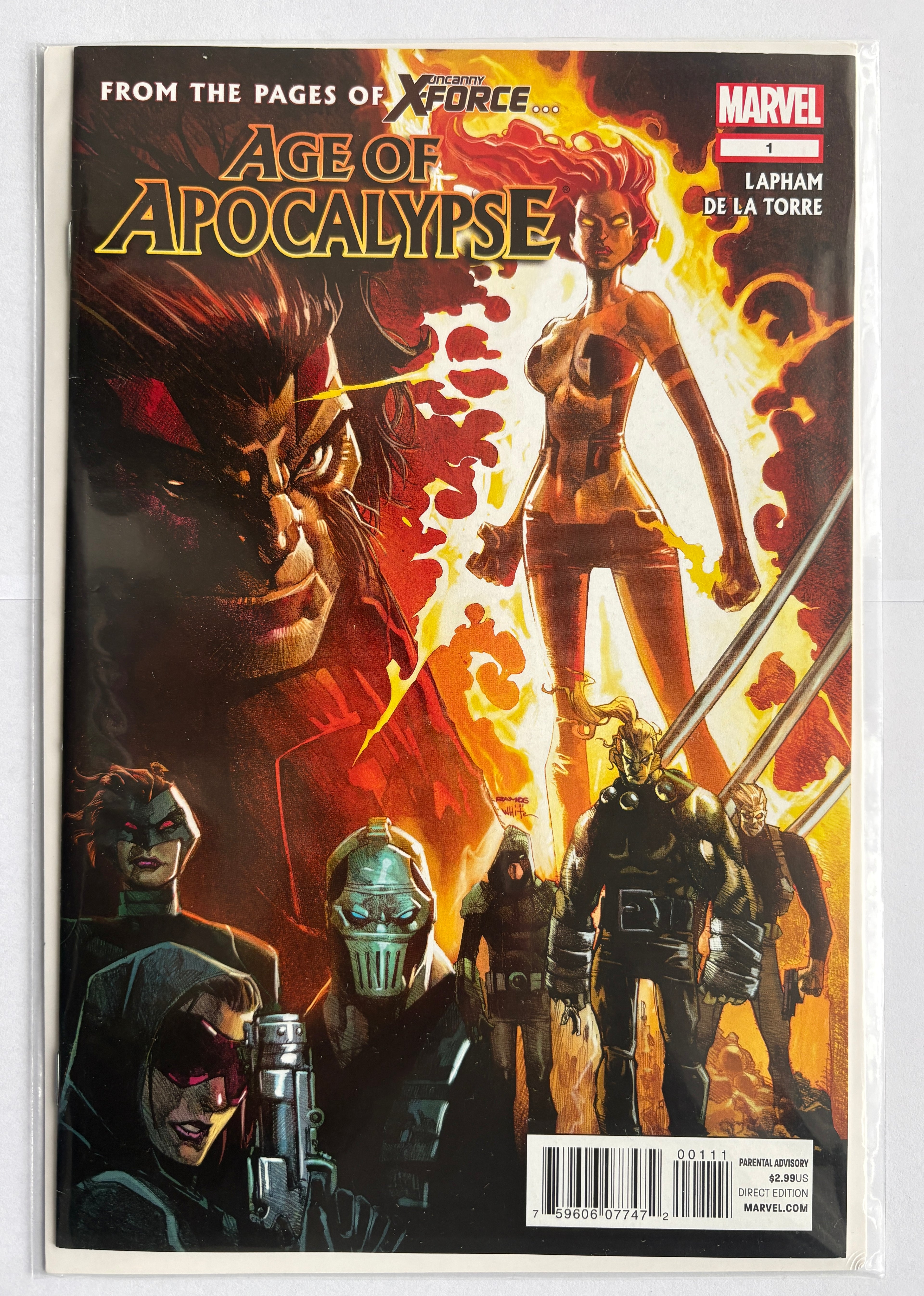 Age of Apocalypse #1 - 1st Print Marvel Comics May 2012 VF 8.0