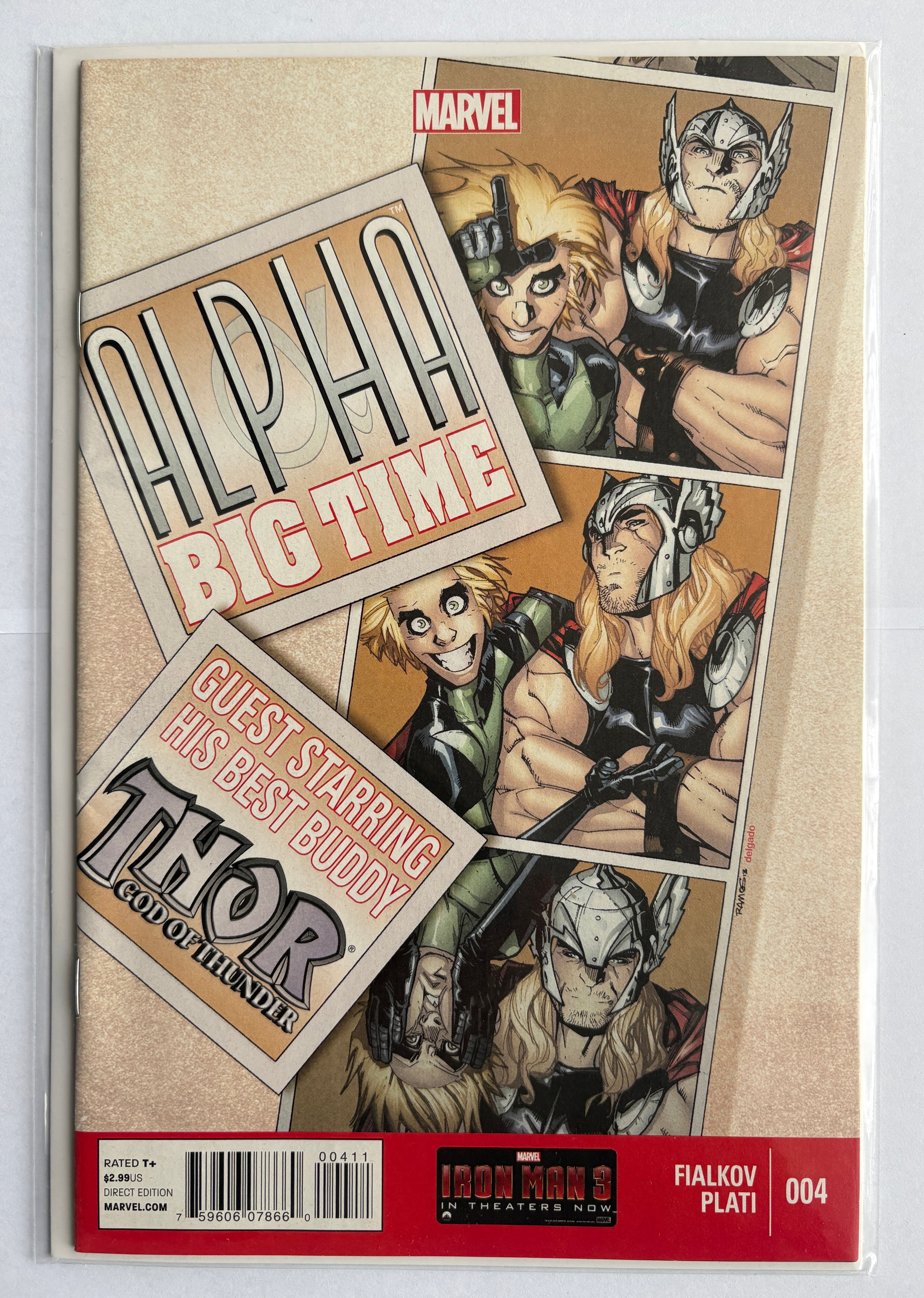 Alpha: Big Time #4 - 1st Printing Marvel Comics July 2013 VF- 7.5