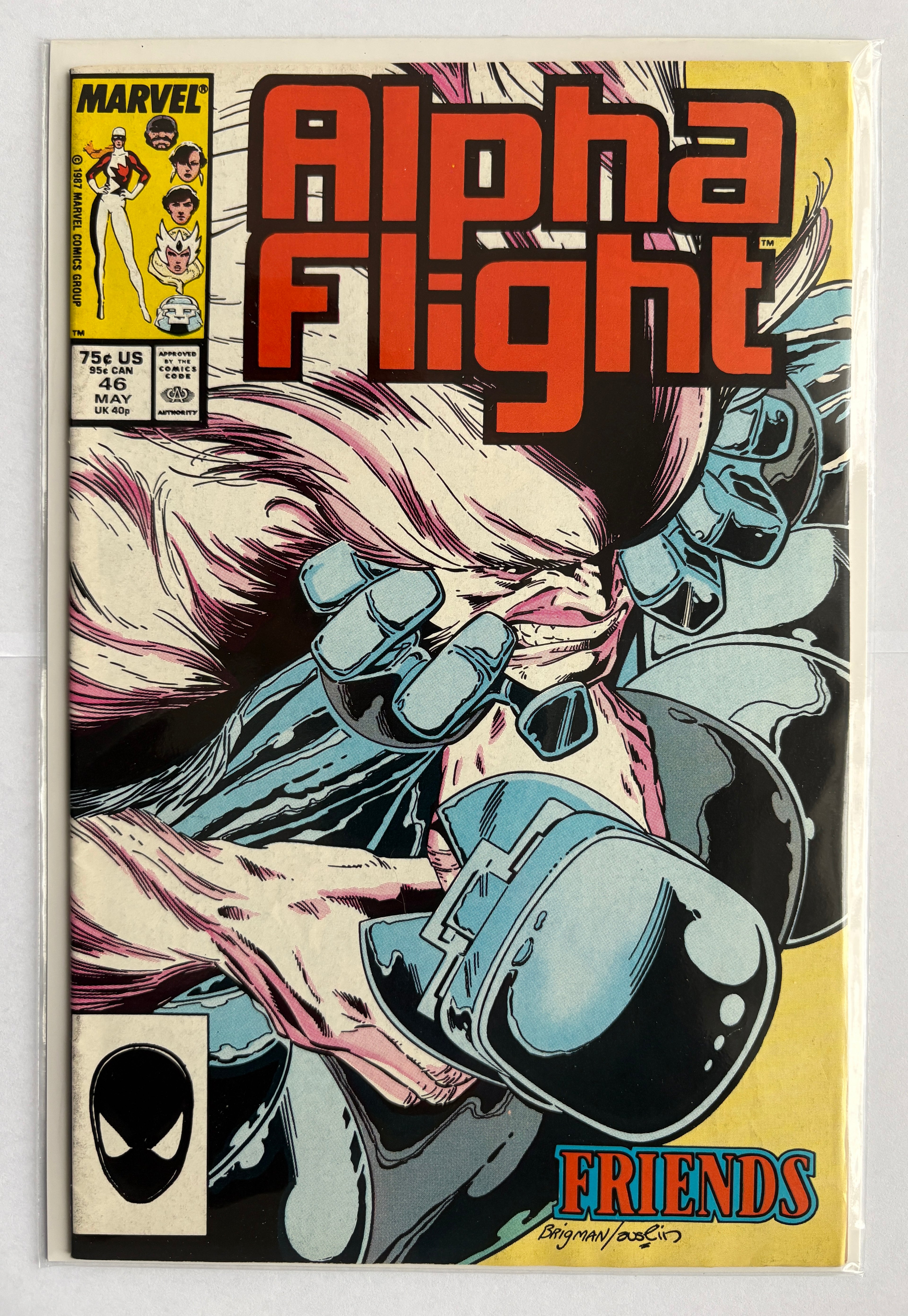 Alpha Flight #46 - Marvel Comics - May 1987 VF 8.0