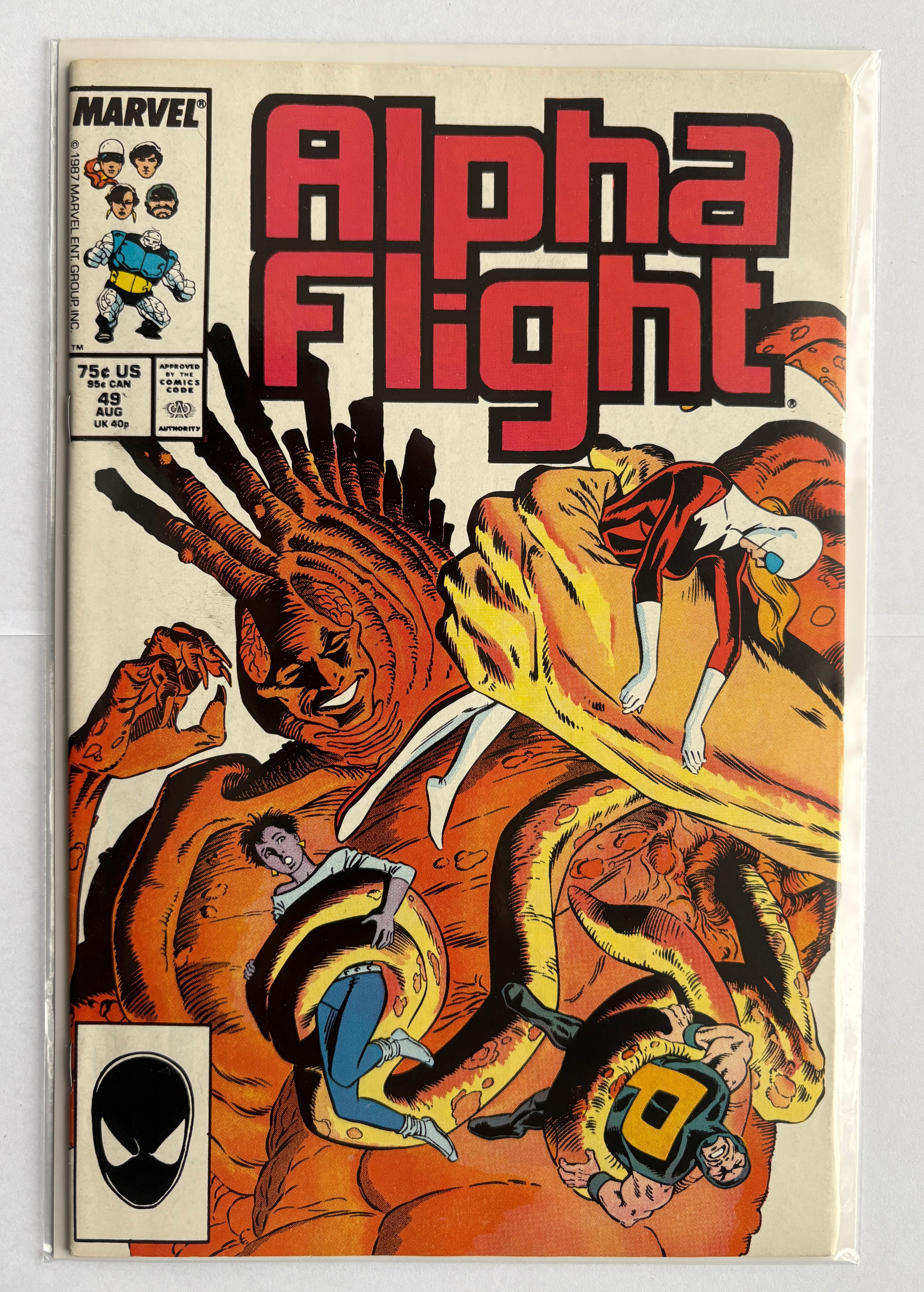 Alpha Flight #49 - Marvel Comics - August 1987 VF 8.0