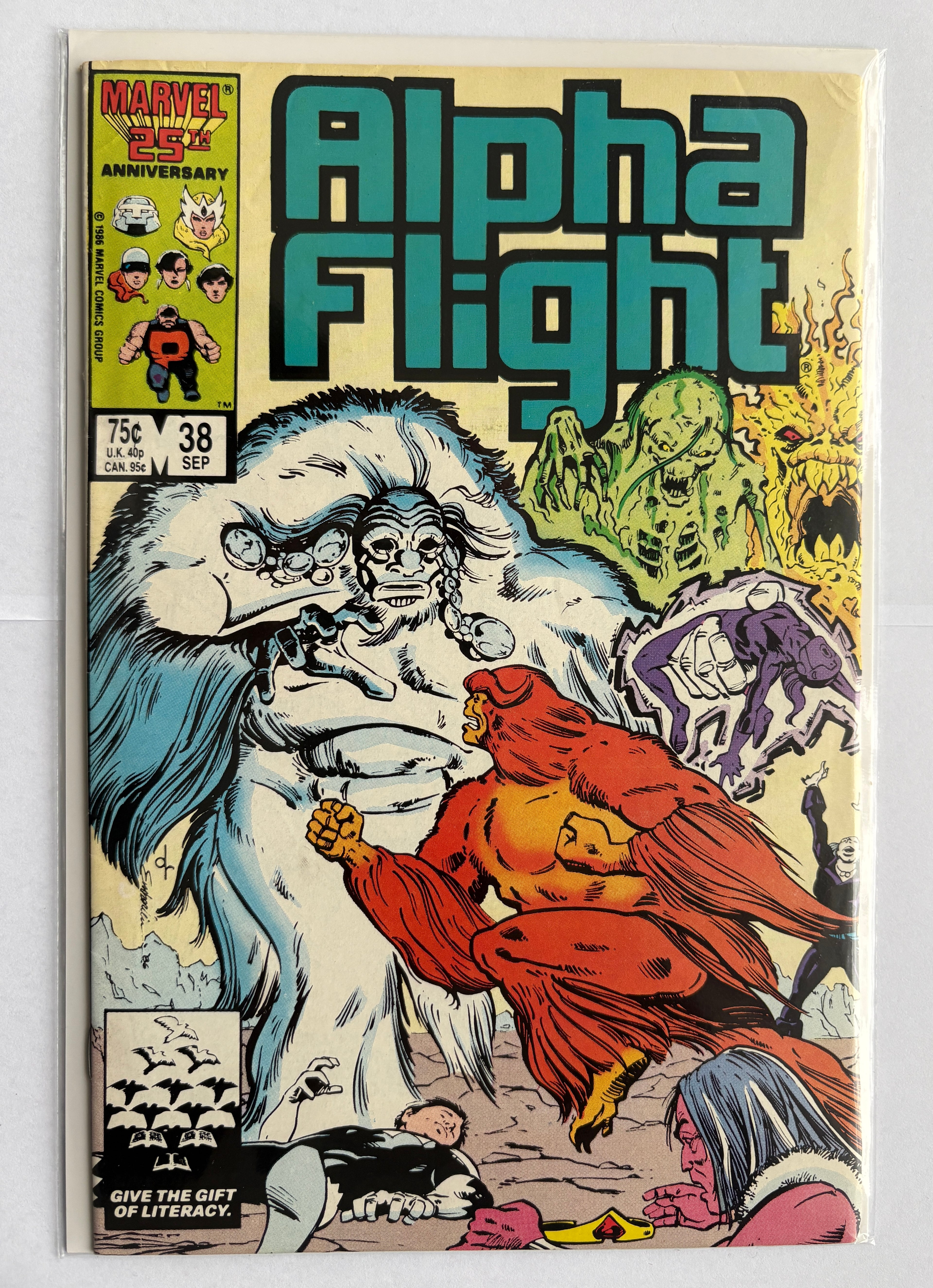 Alpha Flight #38 - Marvel Comics -  September 1986 F/VF 7.0