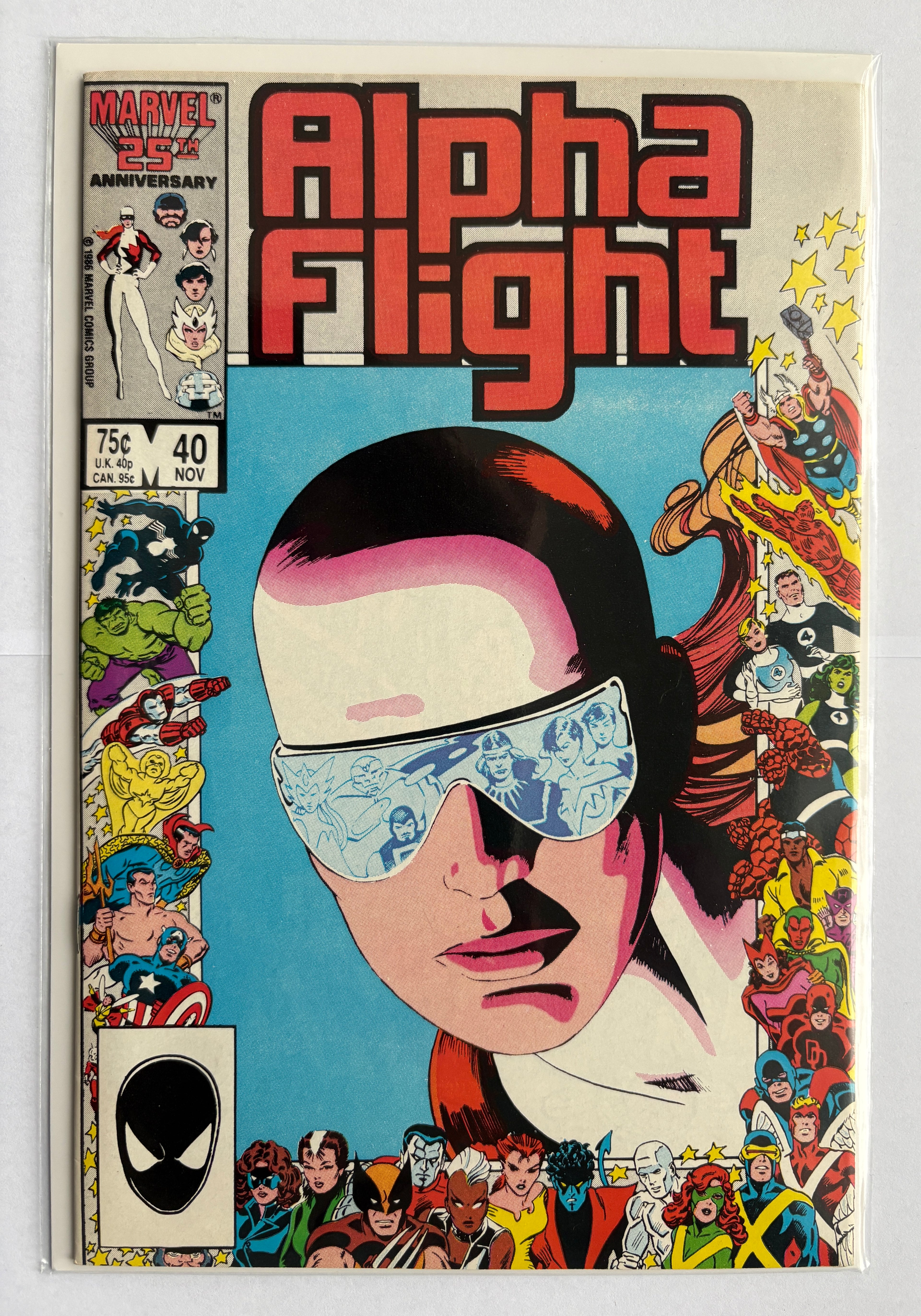 Alpha Flight #40 - Marvel Comics -  November 1986 VF 8.0