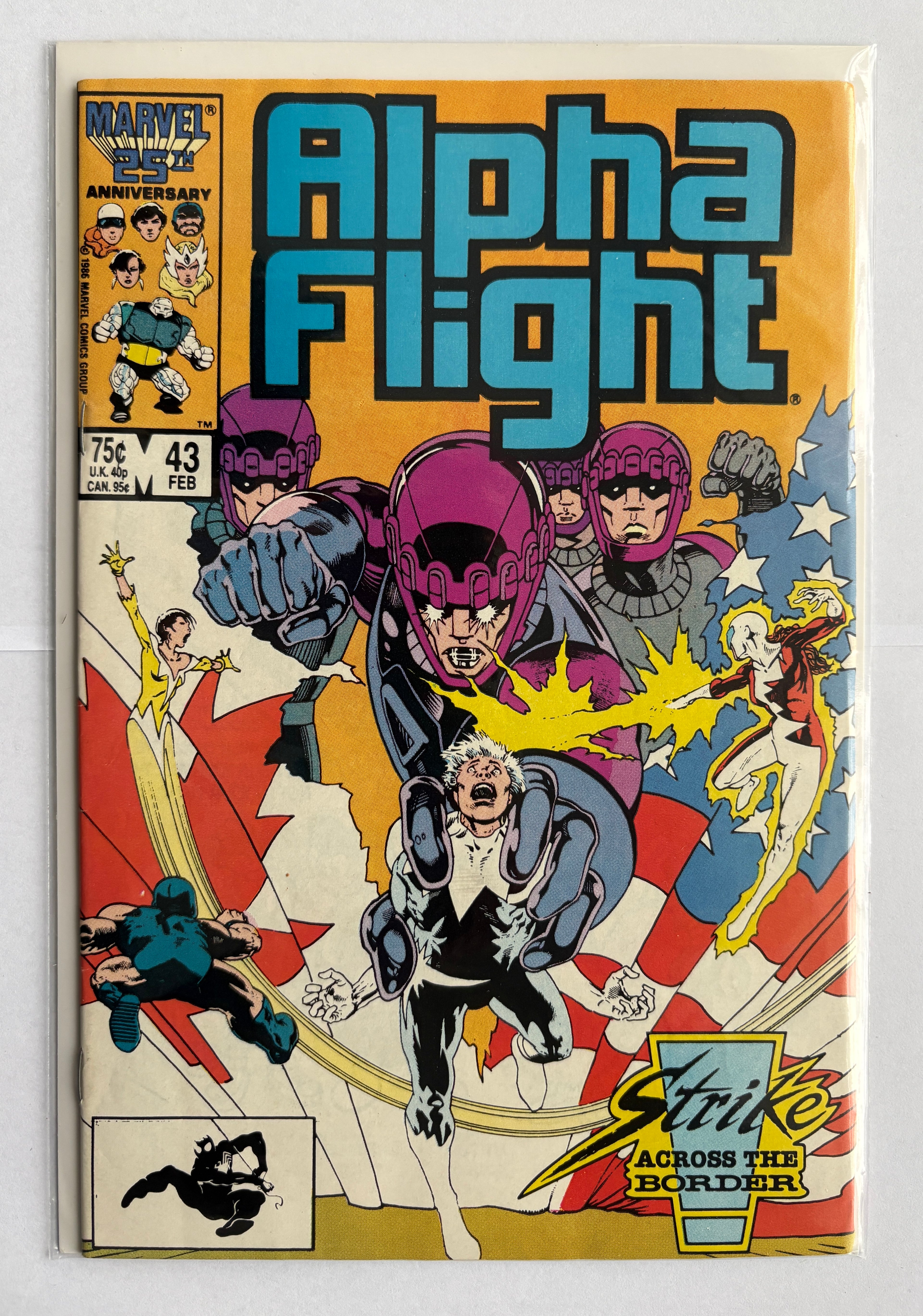 Alpha Flight #43 - Marvel Comics -  February 1987 VF 8.0