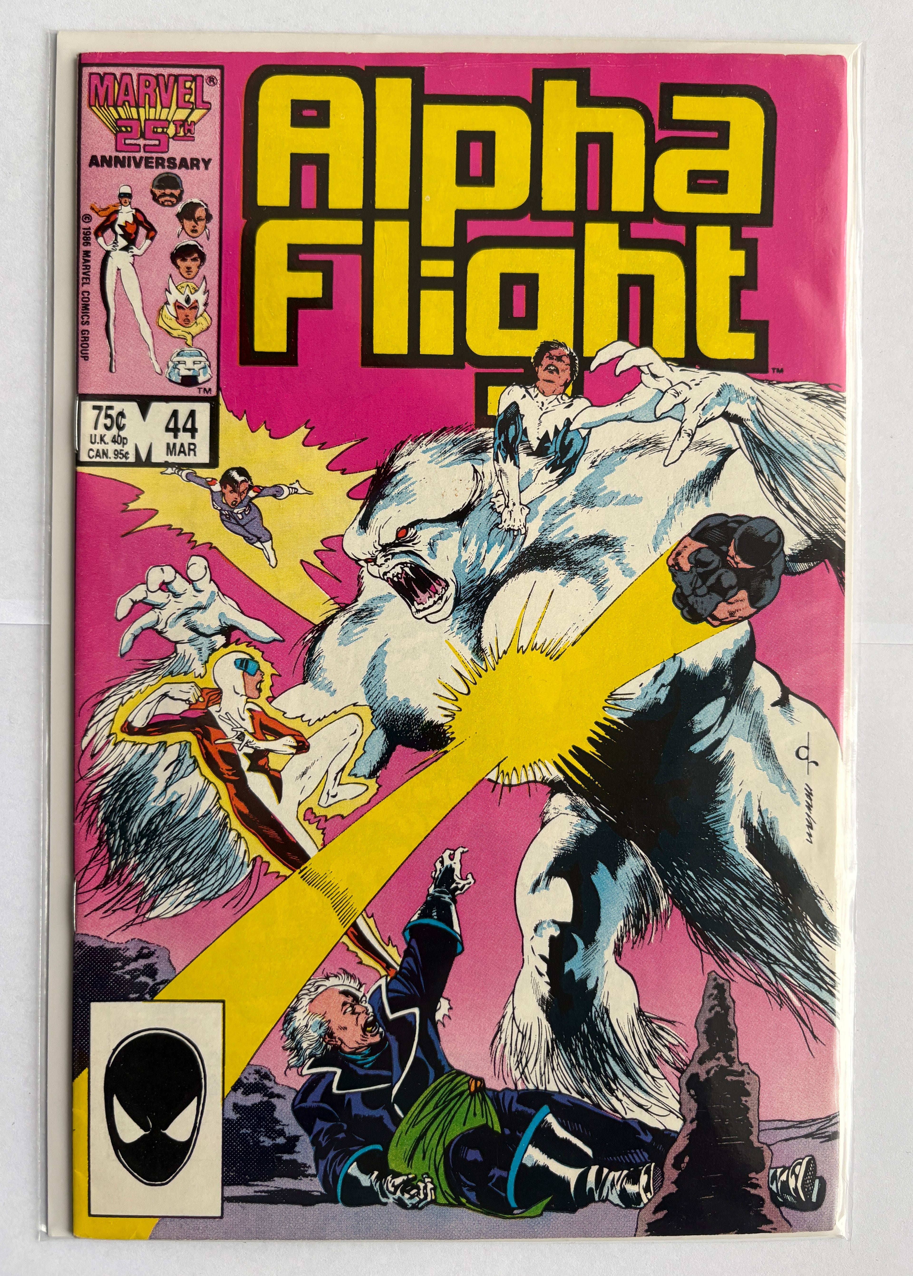 Alpha Flight #44 - Marvel Comics - March 1987 VF 8.0