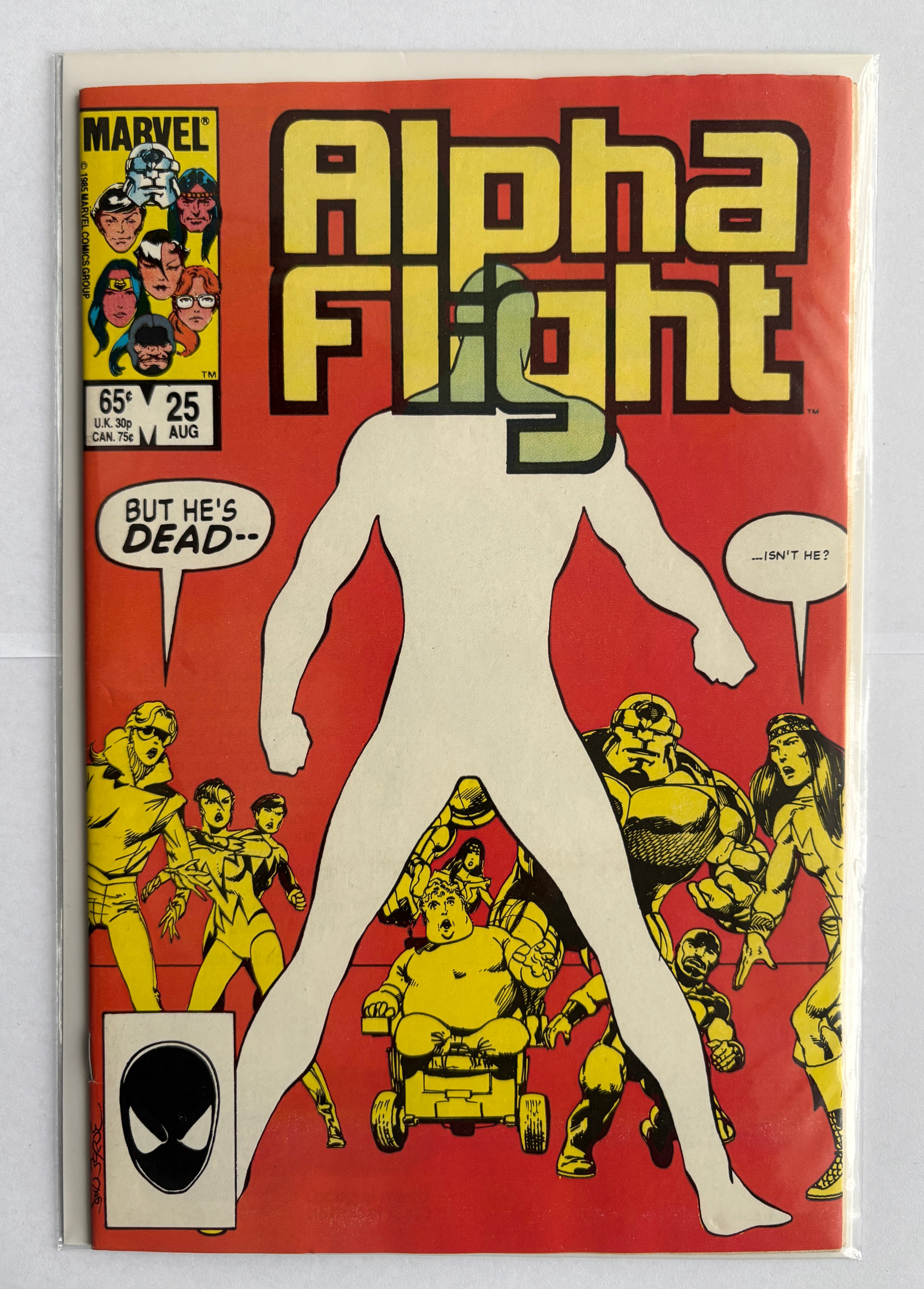Alpha Flight #25 - Marvel Comics - August 1985 VF 8.0