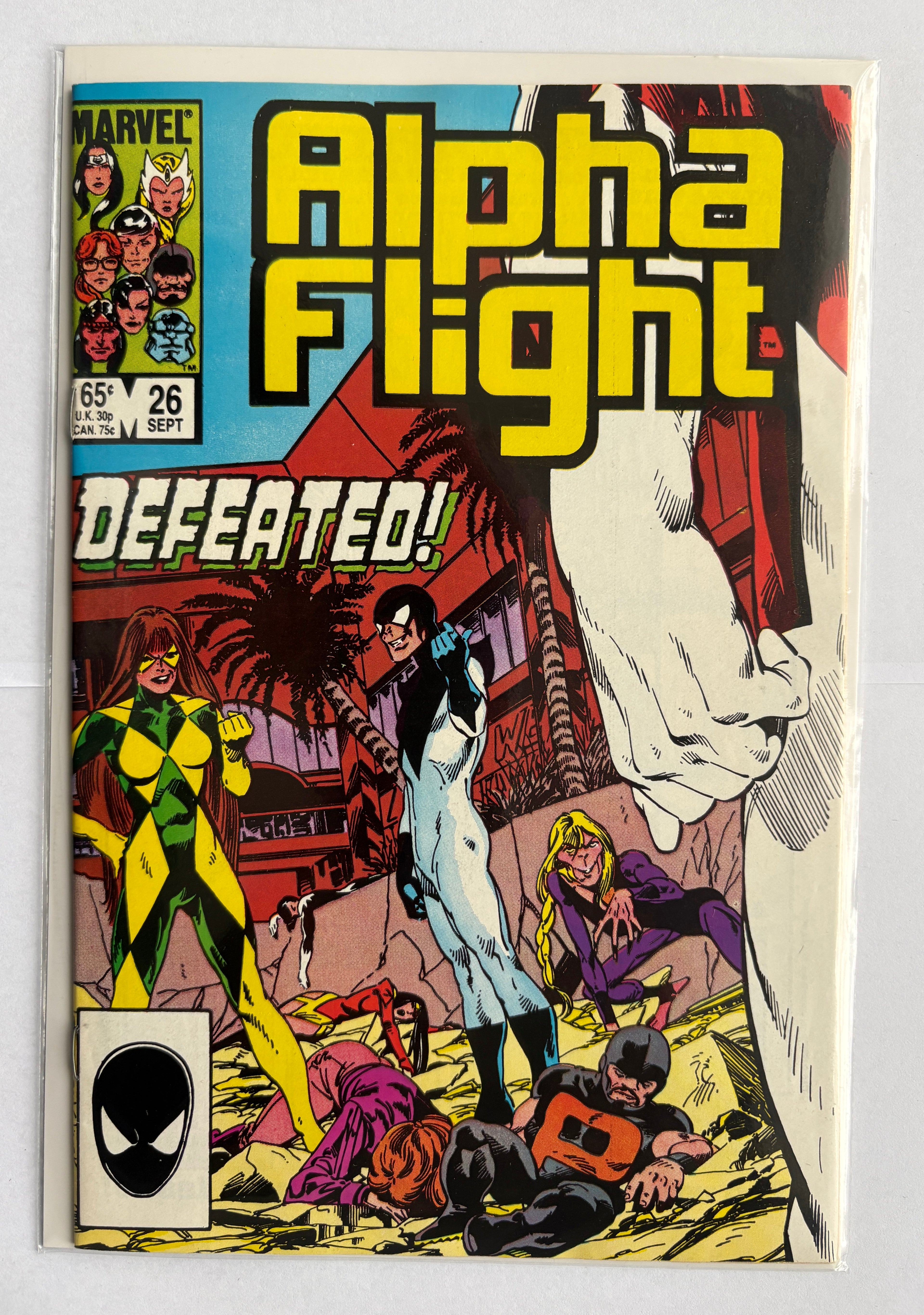 Alpha Flight #26 - Marvel Comics - September 1985 VF 8.0