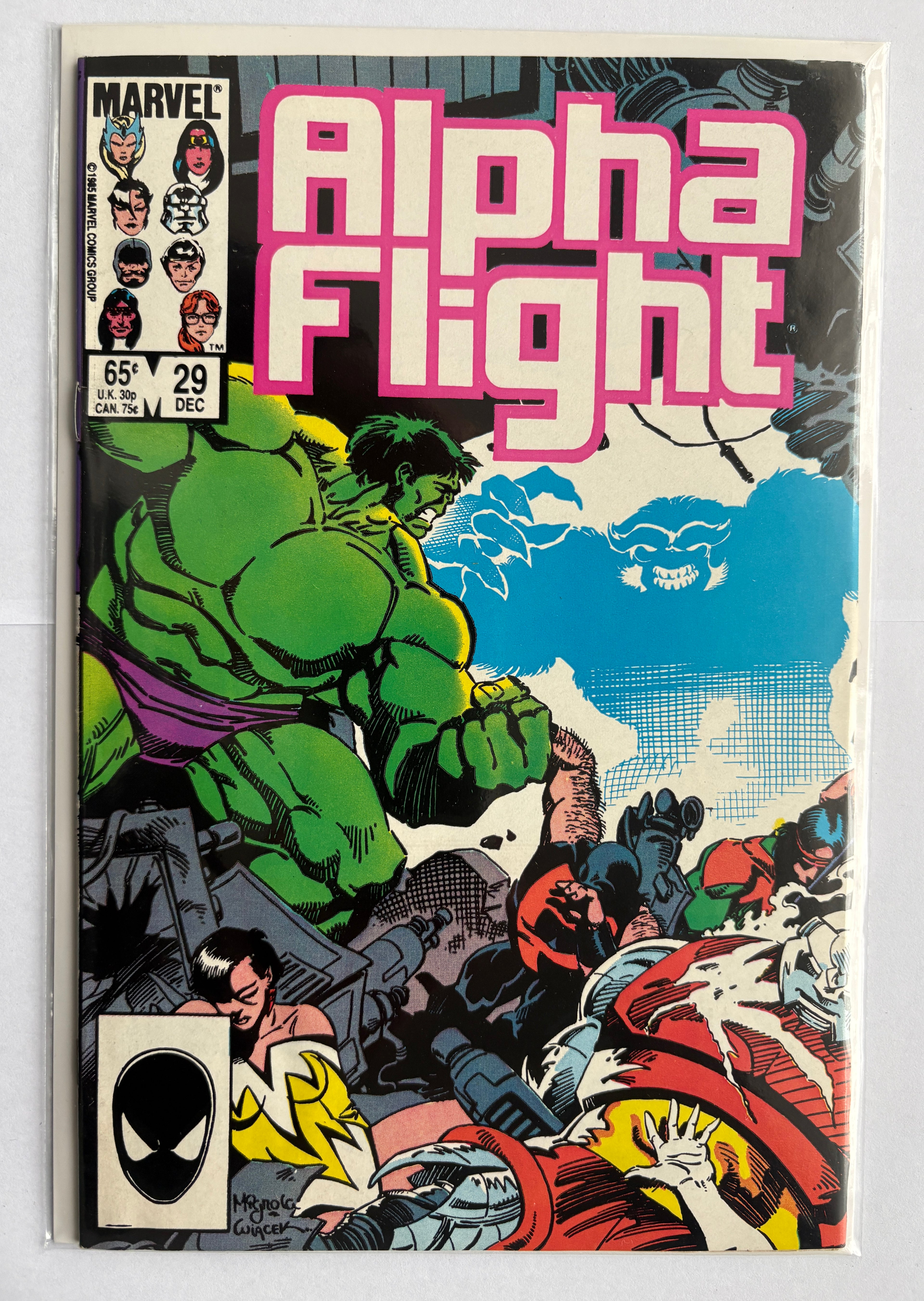 Alpha Flight #29 - Marvel Comics - December 1985 VF 8.0