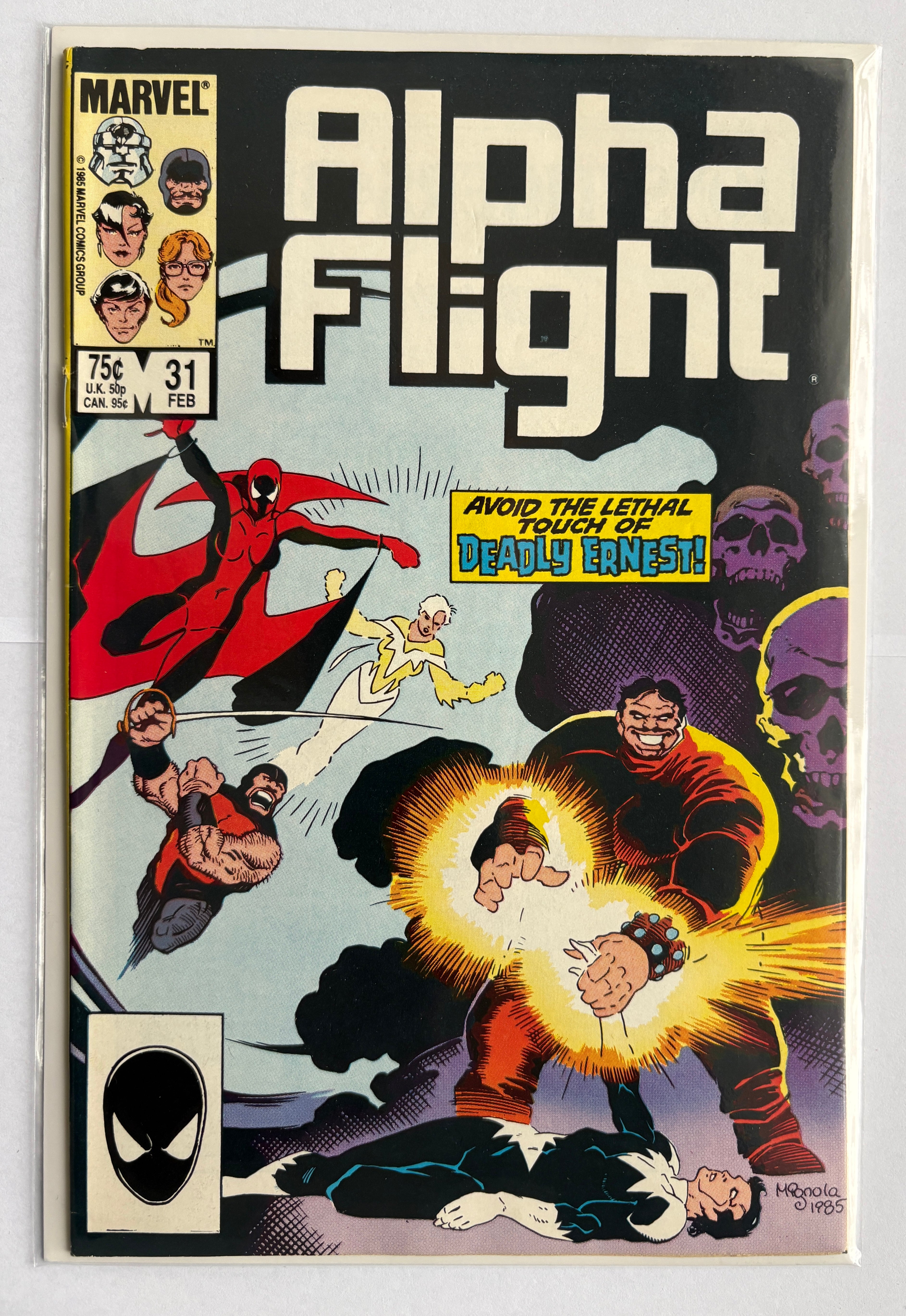 Alpha Flight #31 - Marvel Comics - February 1986 VF 8.0
