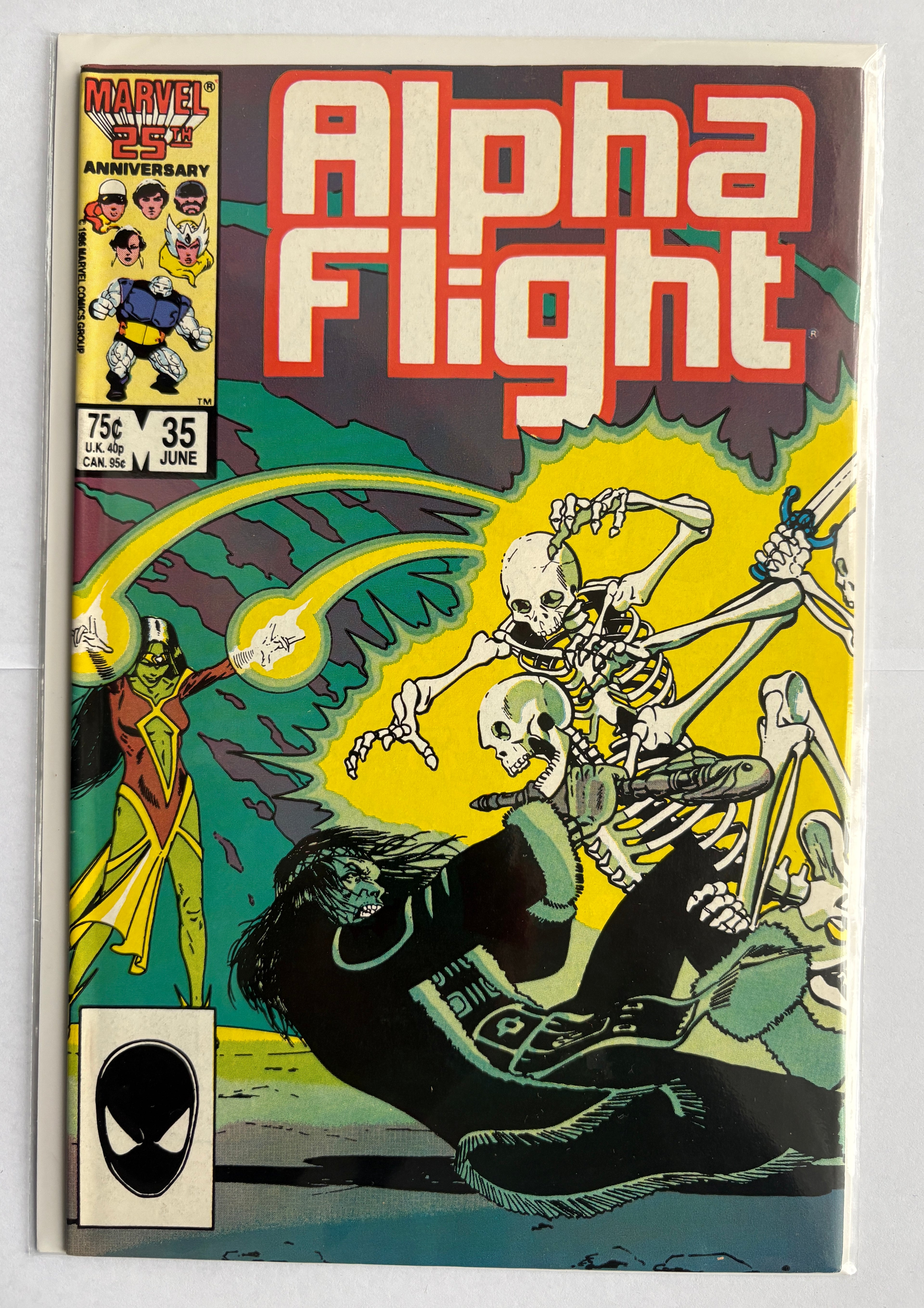 Alpha Flight #35 - Marvel Comics - June 1986 VF 8.0