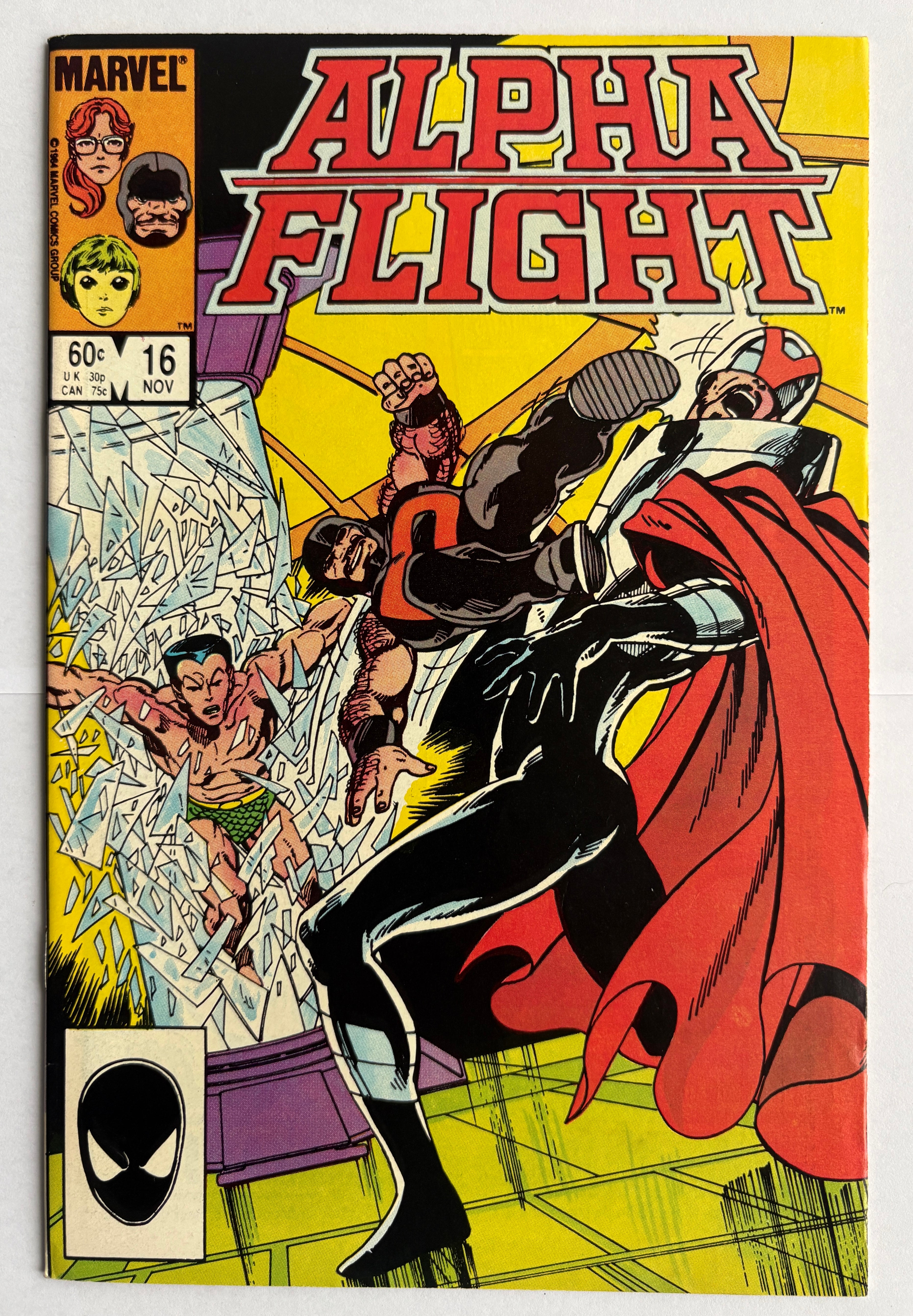 Alpha Flight #16 - Marvel Comics - November 1984 VF+ 8.5