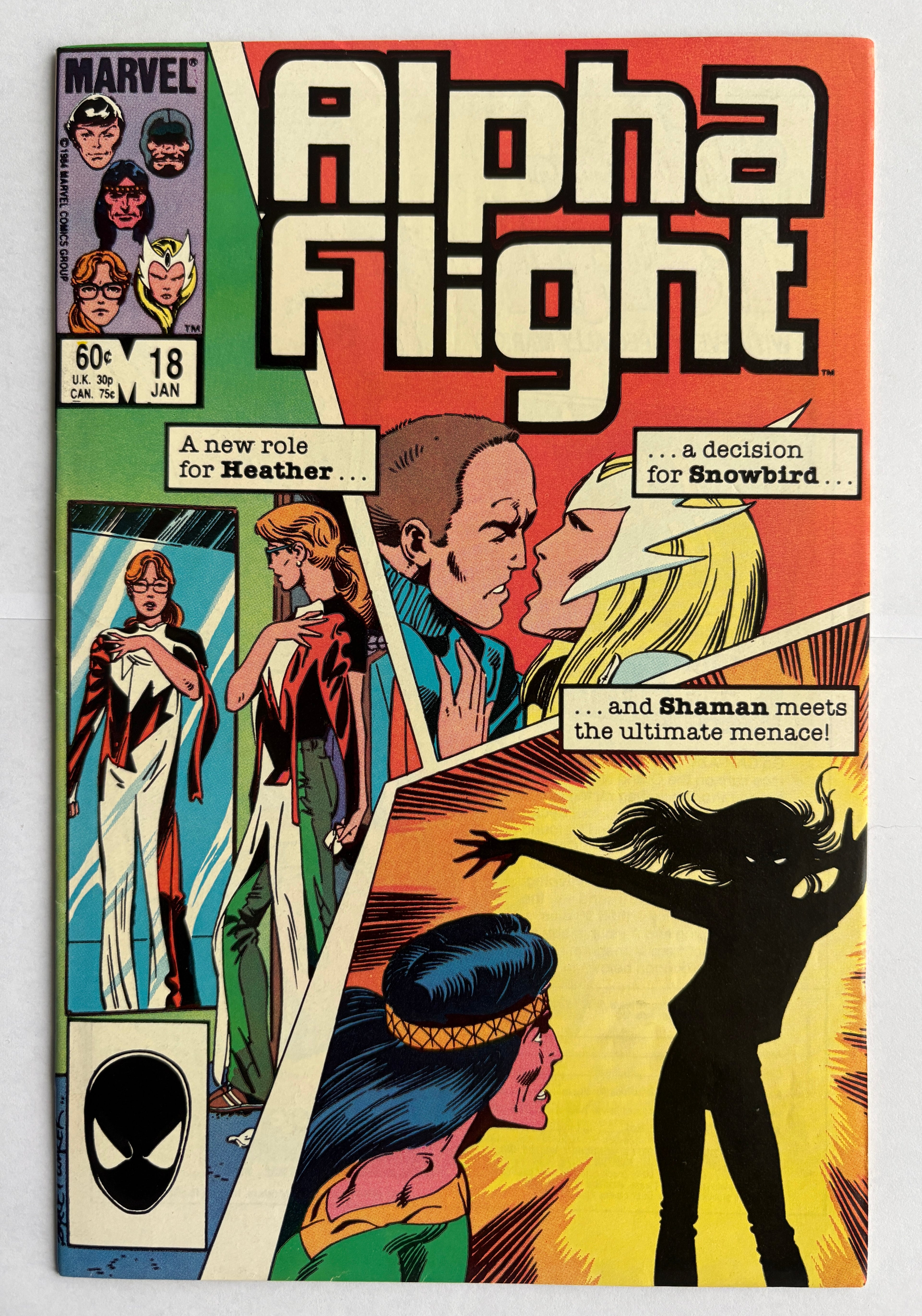 Alpha Flight #18 - Marvel Comics - January 1985 VF 8.0