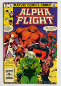 Alpha Flight #2 - Marvel Comics - September 1983 VF 8.0