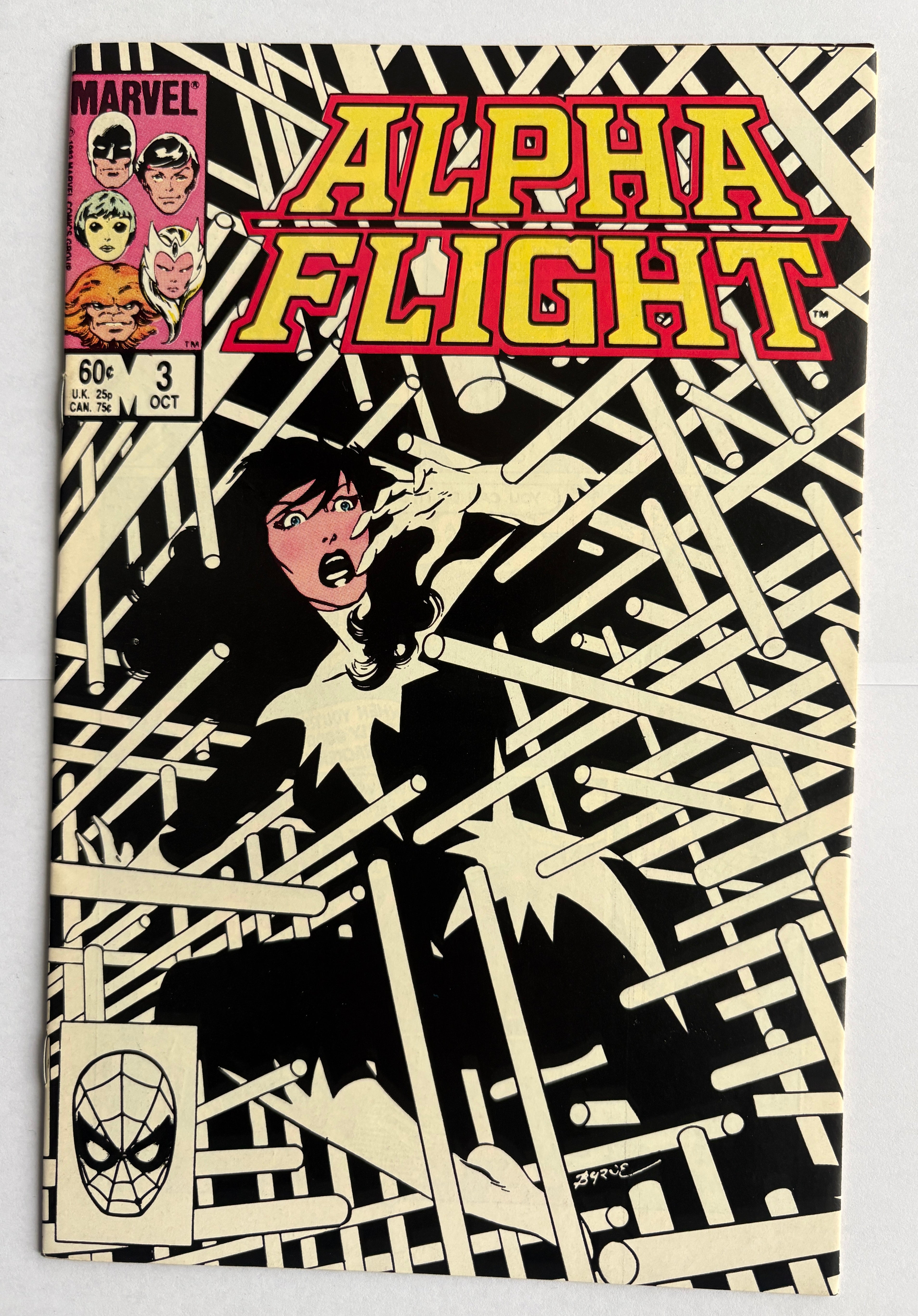 Alpha Flight #3 - Marvel Comics - October 1983 VF+ 8.5