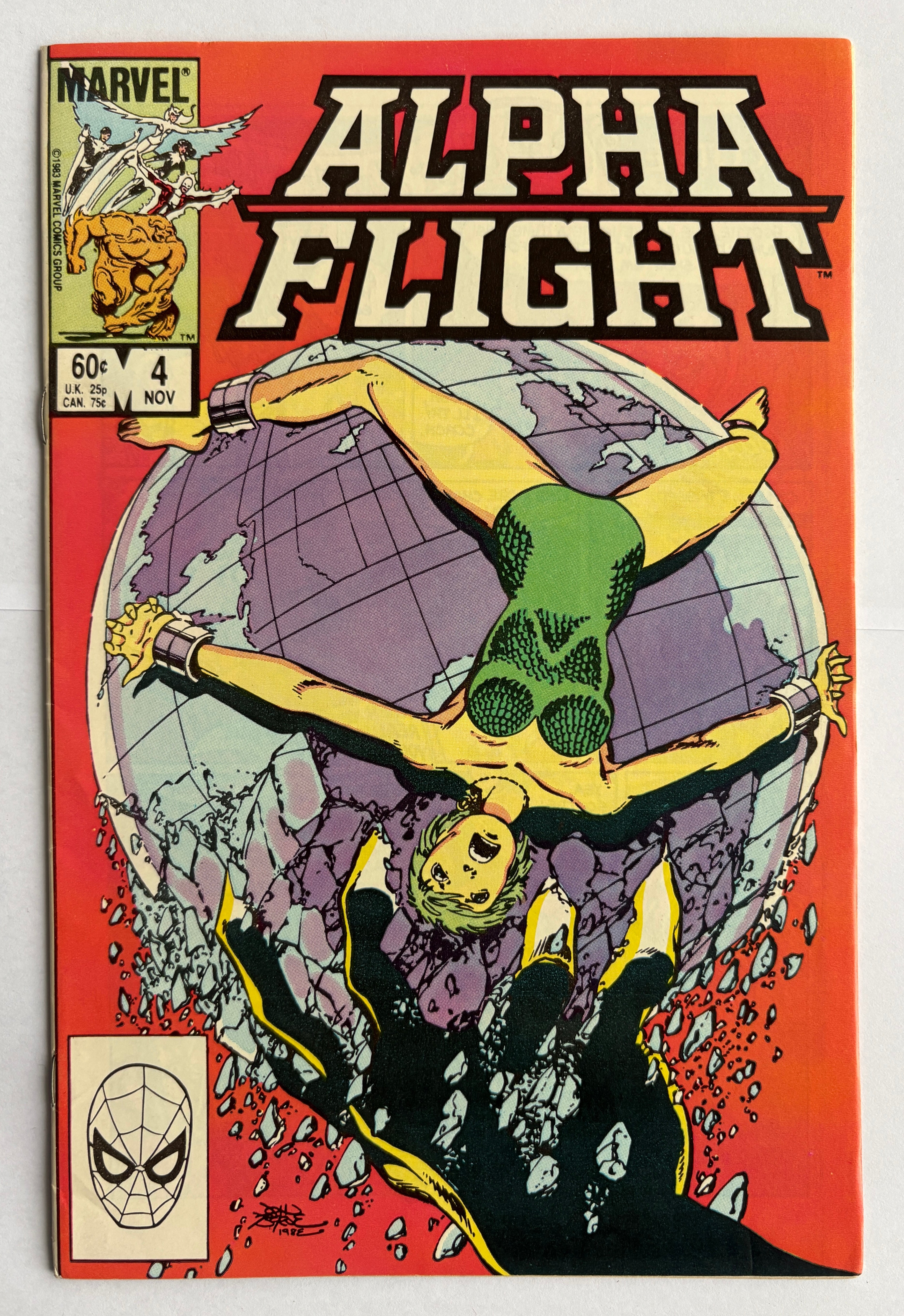 Alpha Flight #4 - Marvel Comics - November VF 8.0