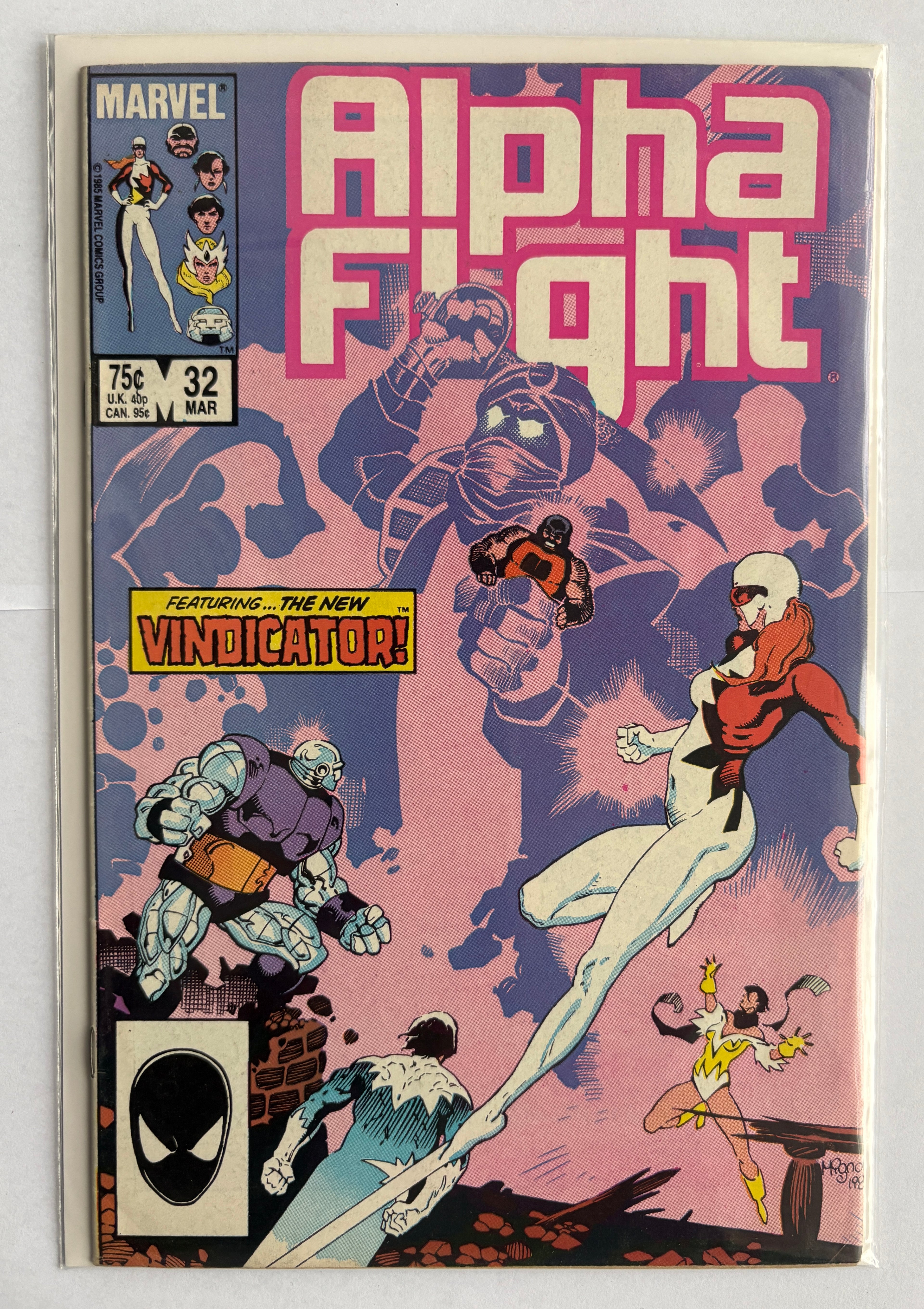 Alpha Flight #32 - Marvel Comics - March 1986 F/VF 7.0