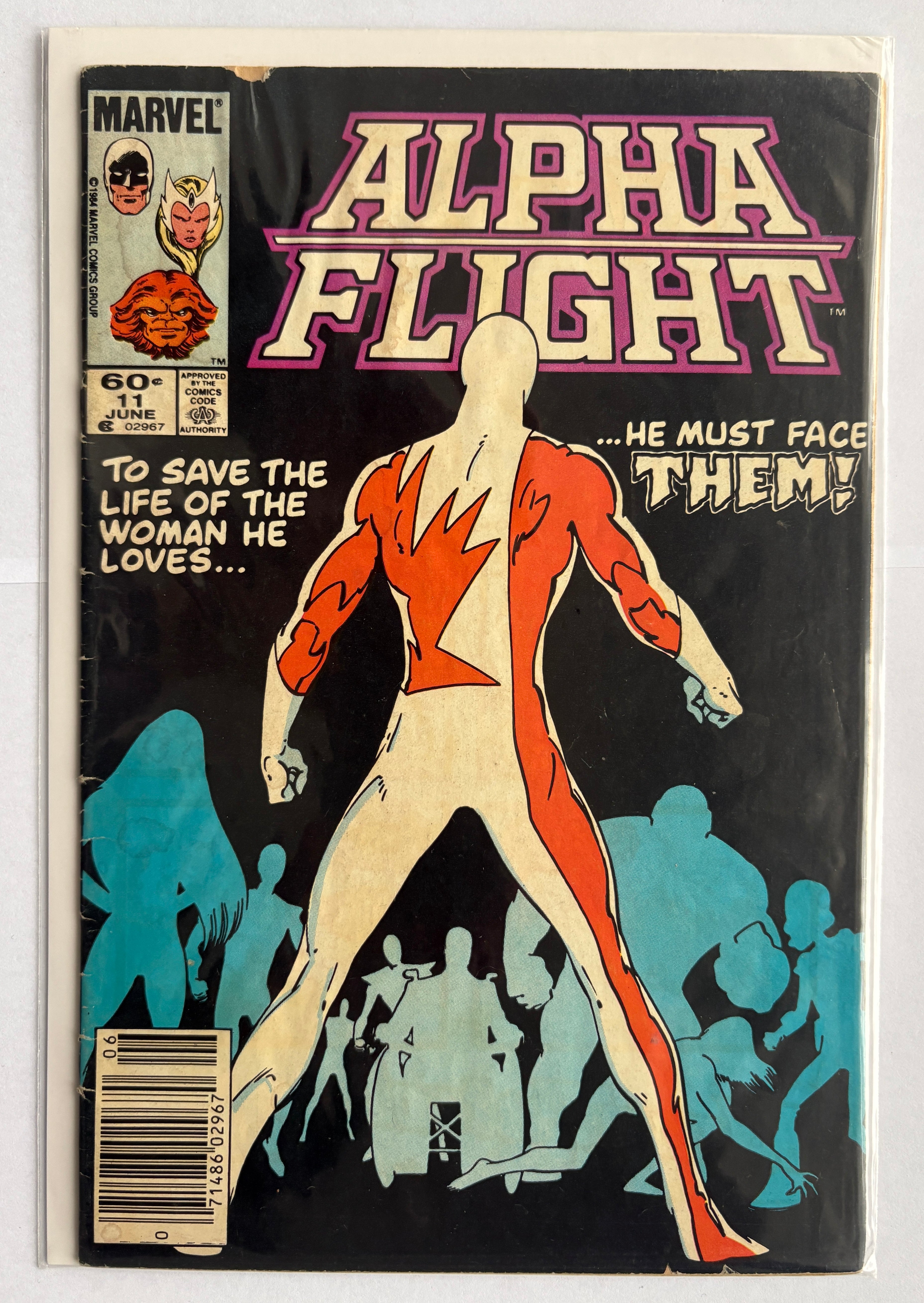Alpha Flight #11 - News Stand Marvel Comics - June 1984 VG 4.0