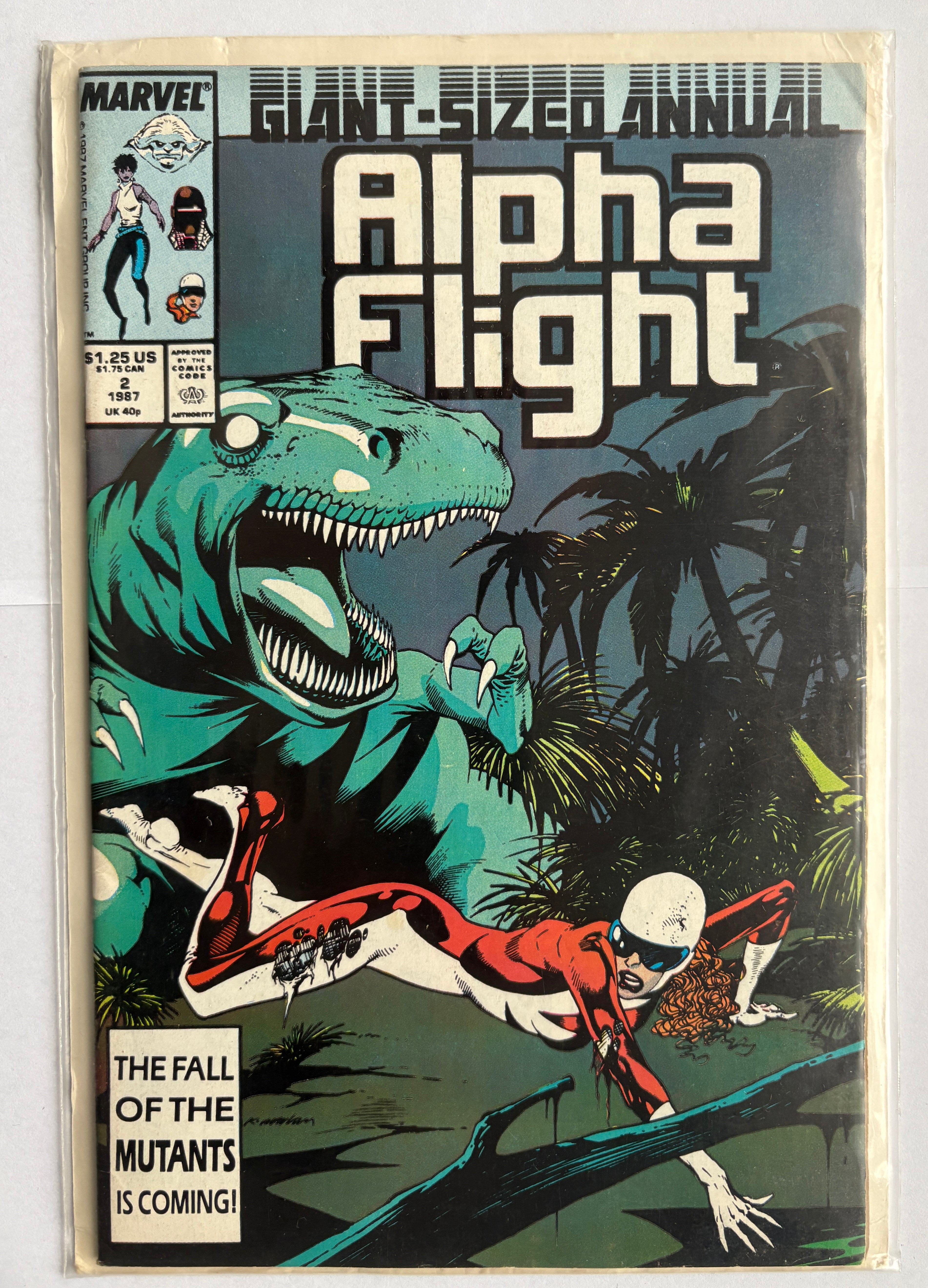 Alpha Flight Giant-Sized Annual #2 - Marvel Comics 1987 FN+ 6.5