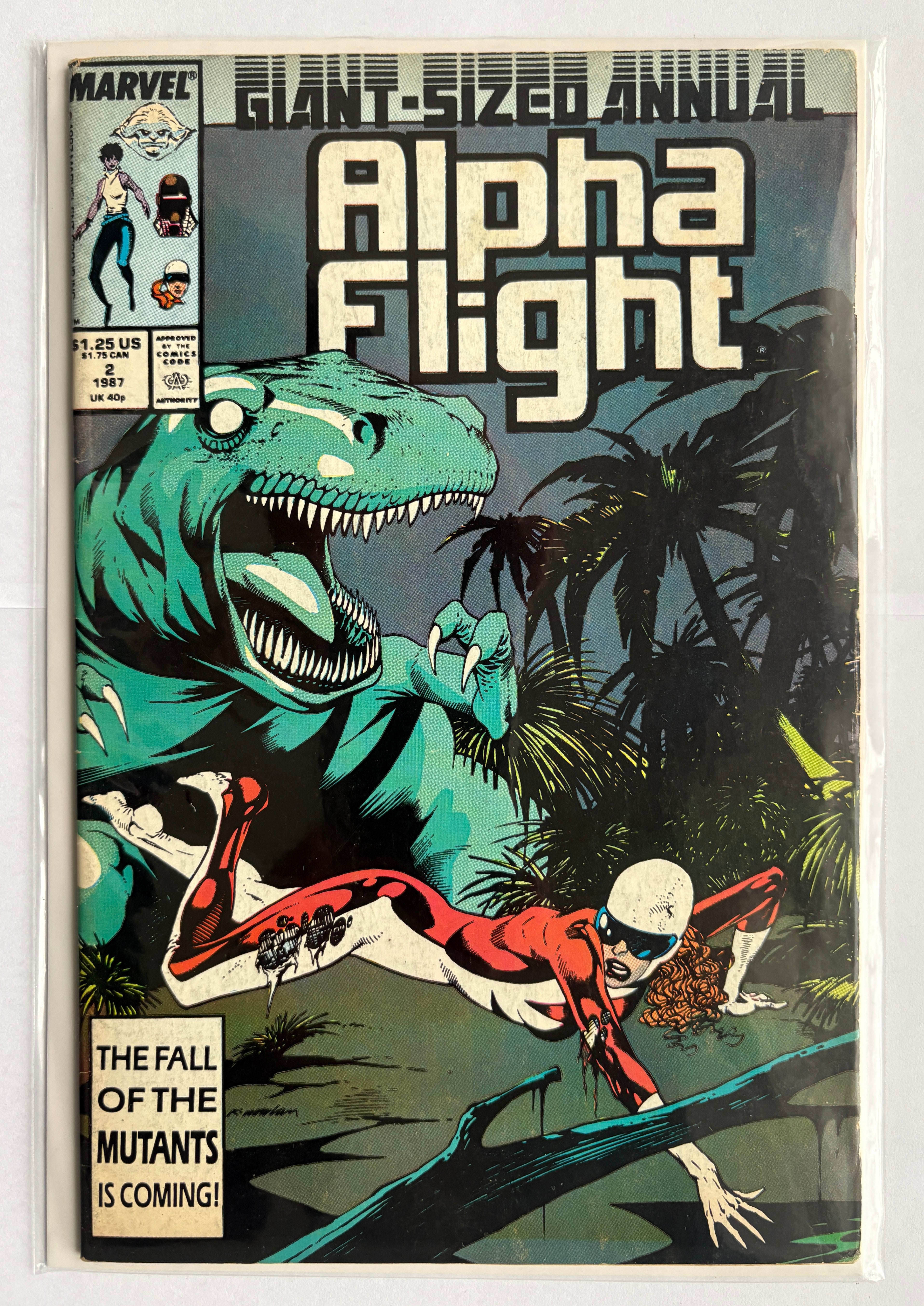 Alpha Flight Giant-Sized Annual #2 - Marvel Comics 1987 FN 6.0