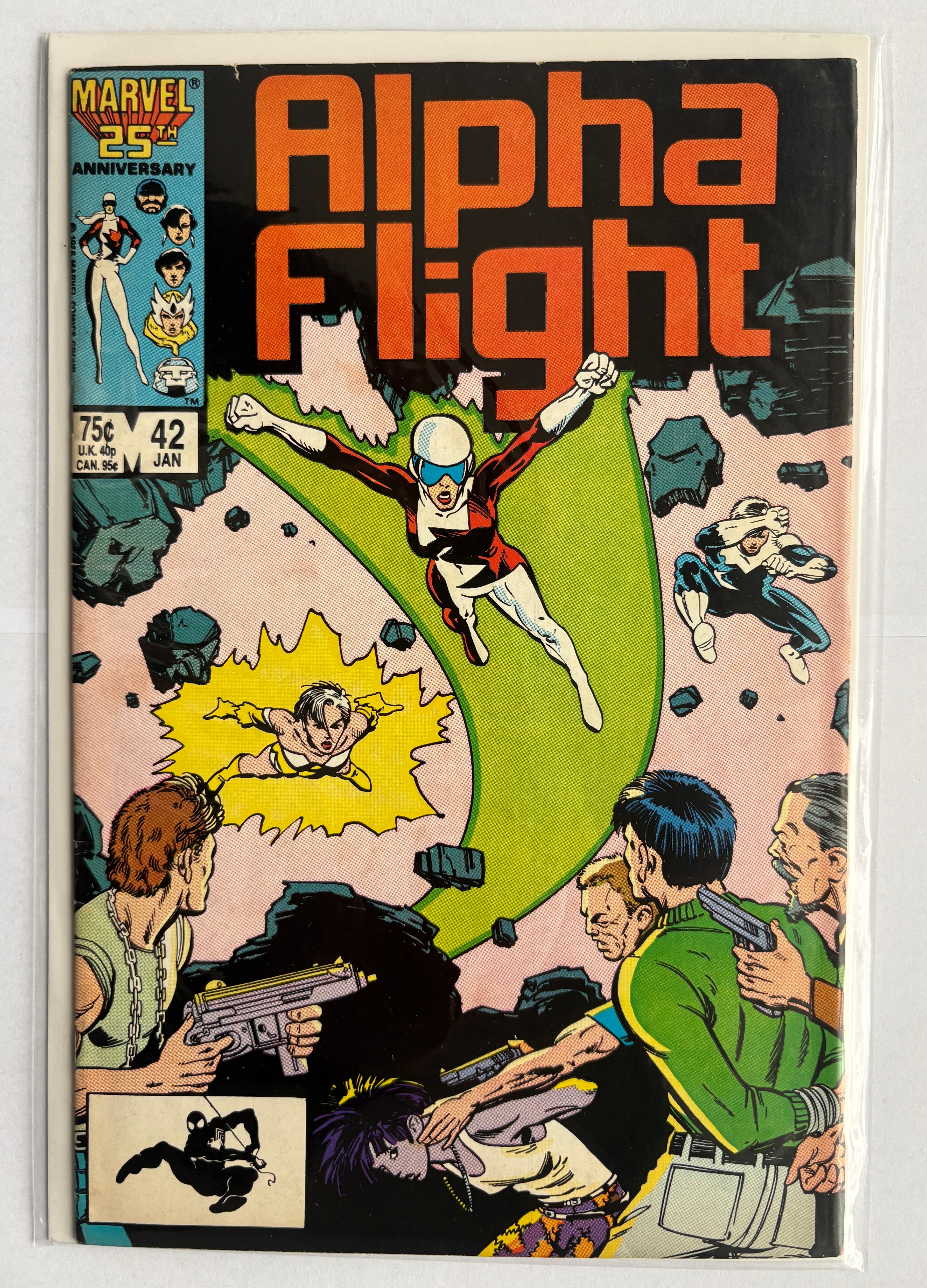Alpha Flight #42 - Marvel Comics -  January 1987 FN+ 6.5