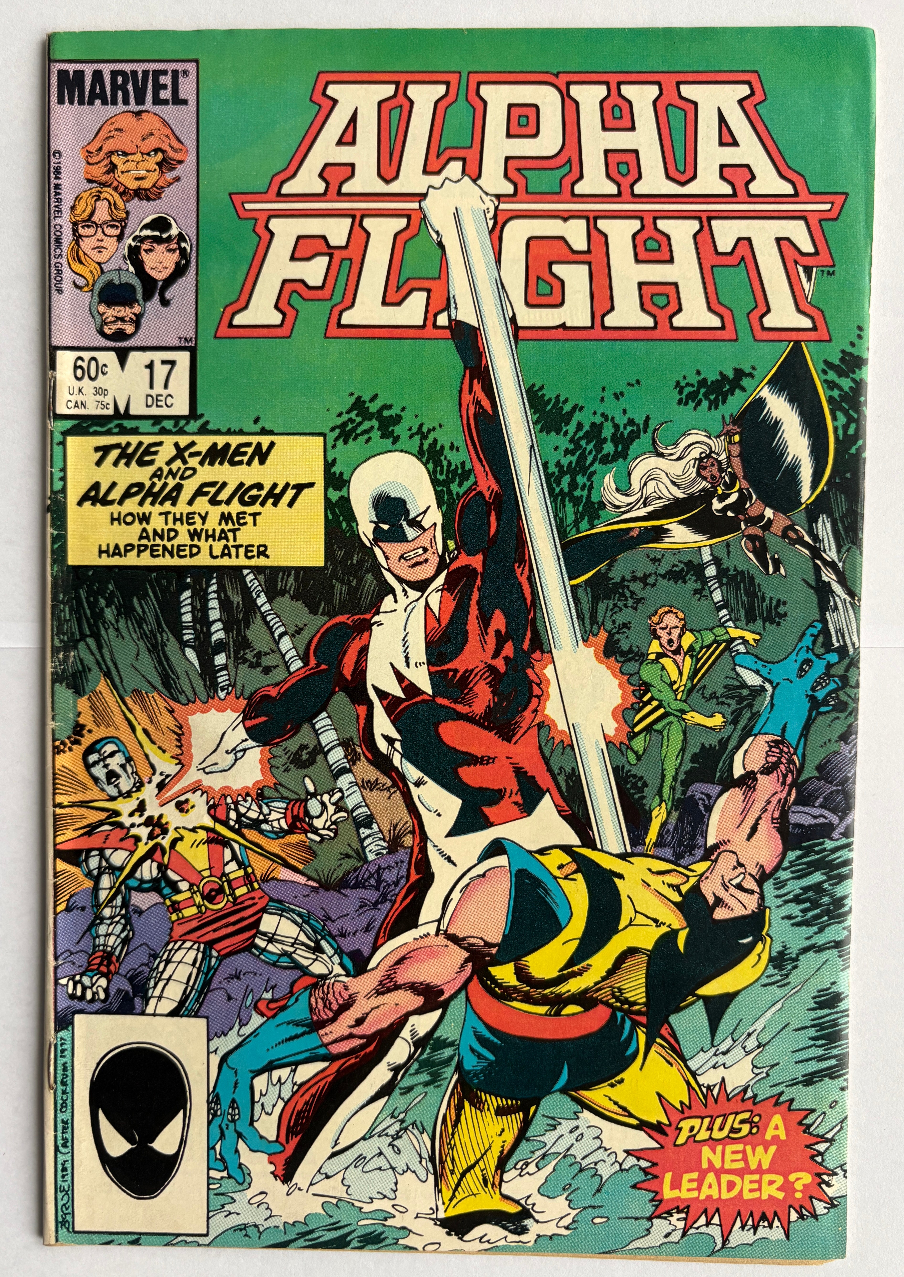 Alpha Flight #17 - Marvel Comics - December 1984 VF- 7.5