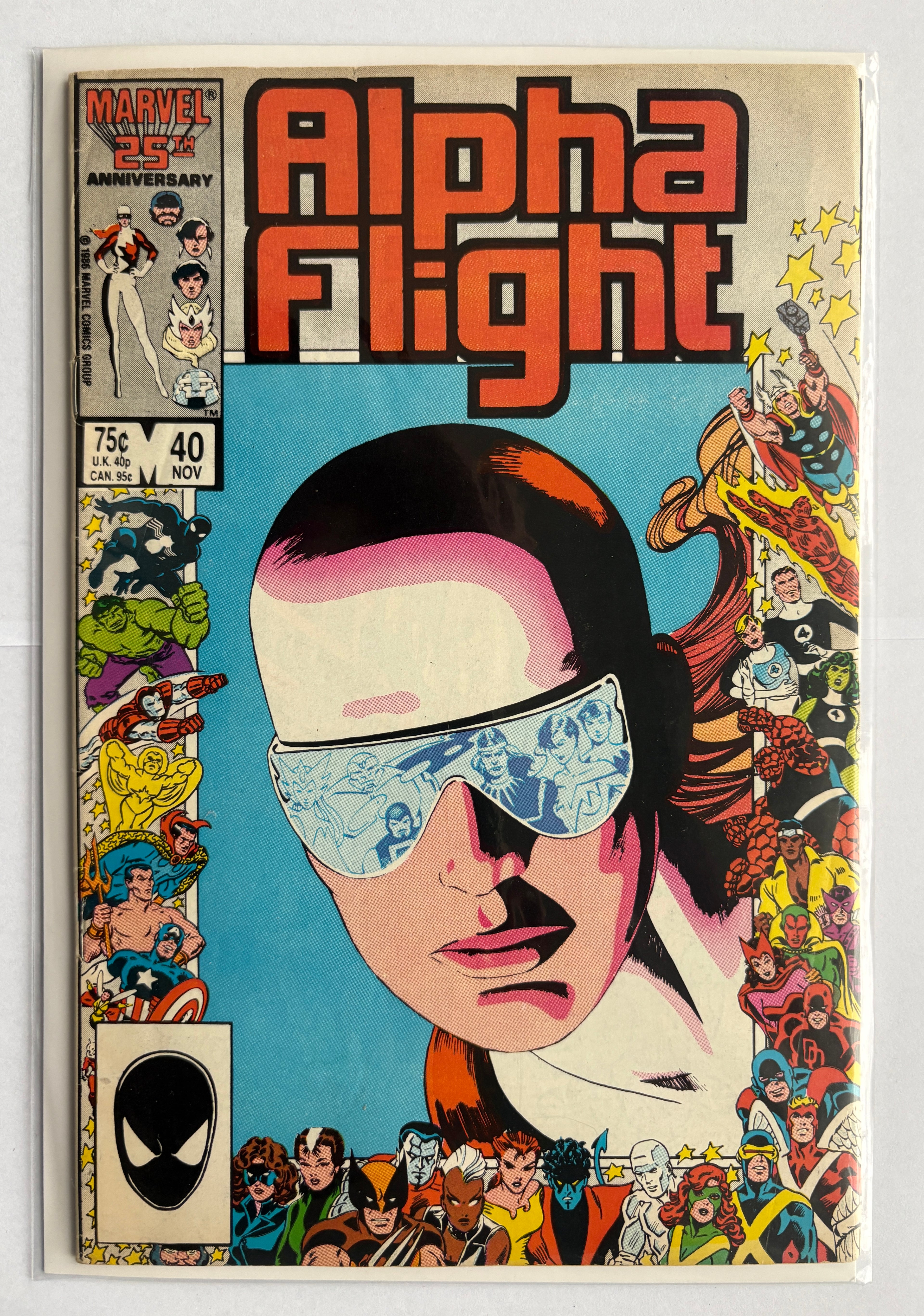 Alpha Flight #40 - Marvel Comics -  November 1986 F/VF 7.0