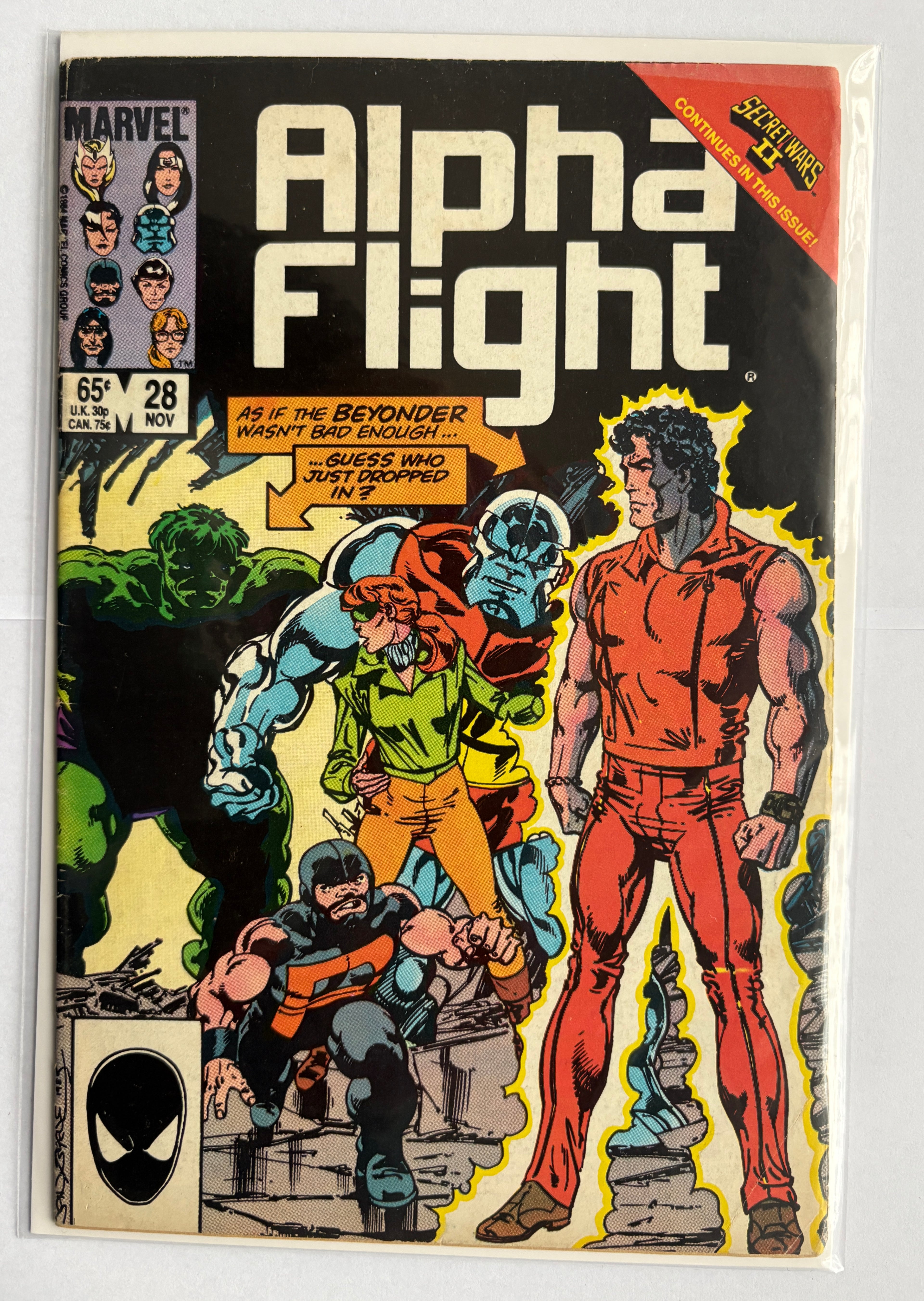 Alpha Flight #28 - Marvel Comics - November 1985 FN 6.0