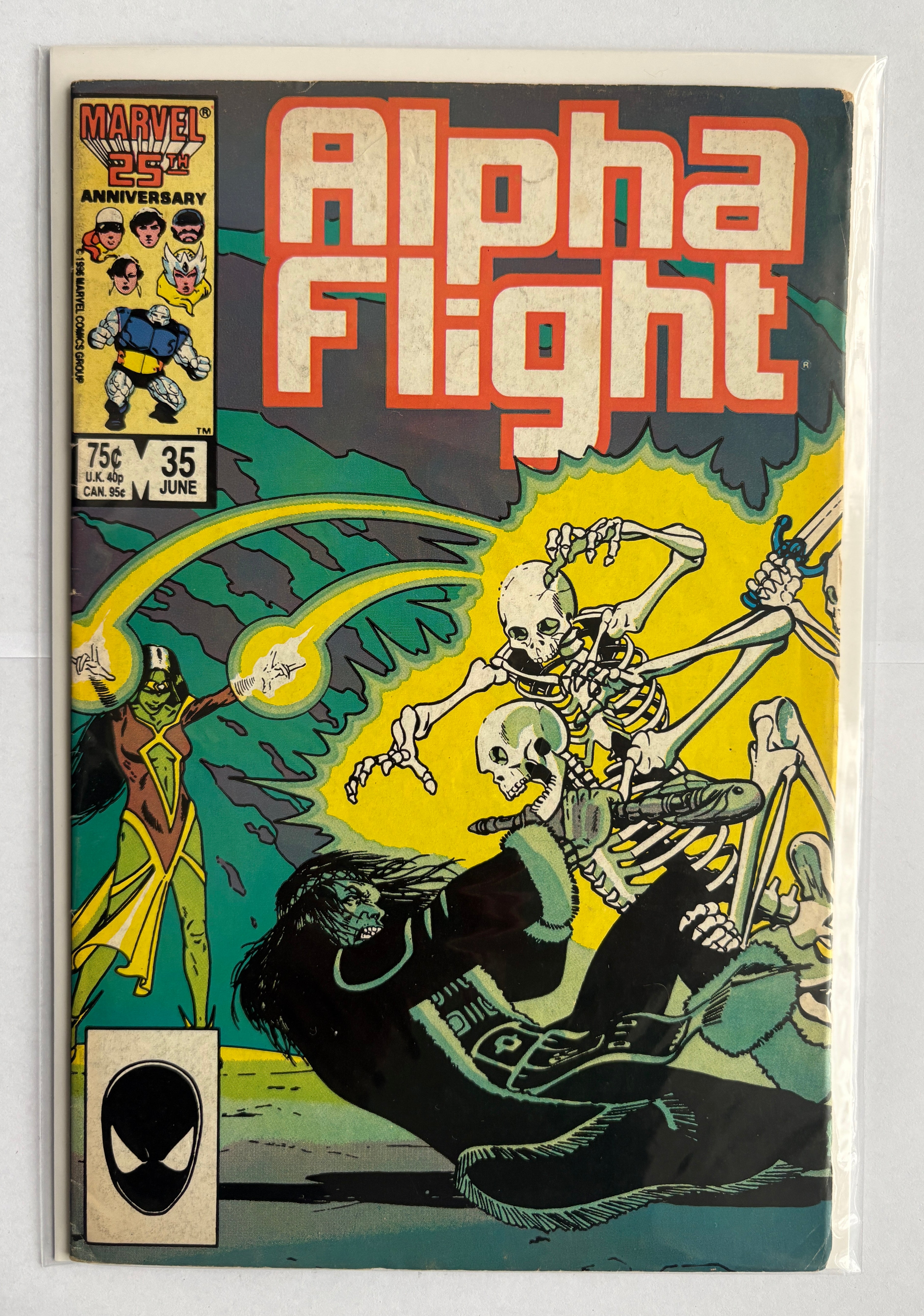 Alpha Flight #35 - Marvel Comics - June 1986 FN 6.0