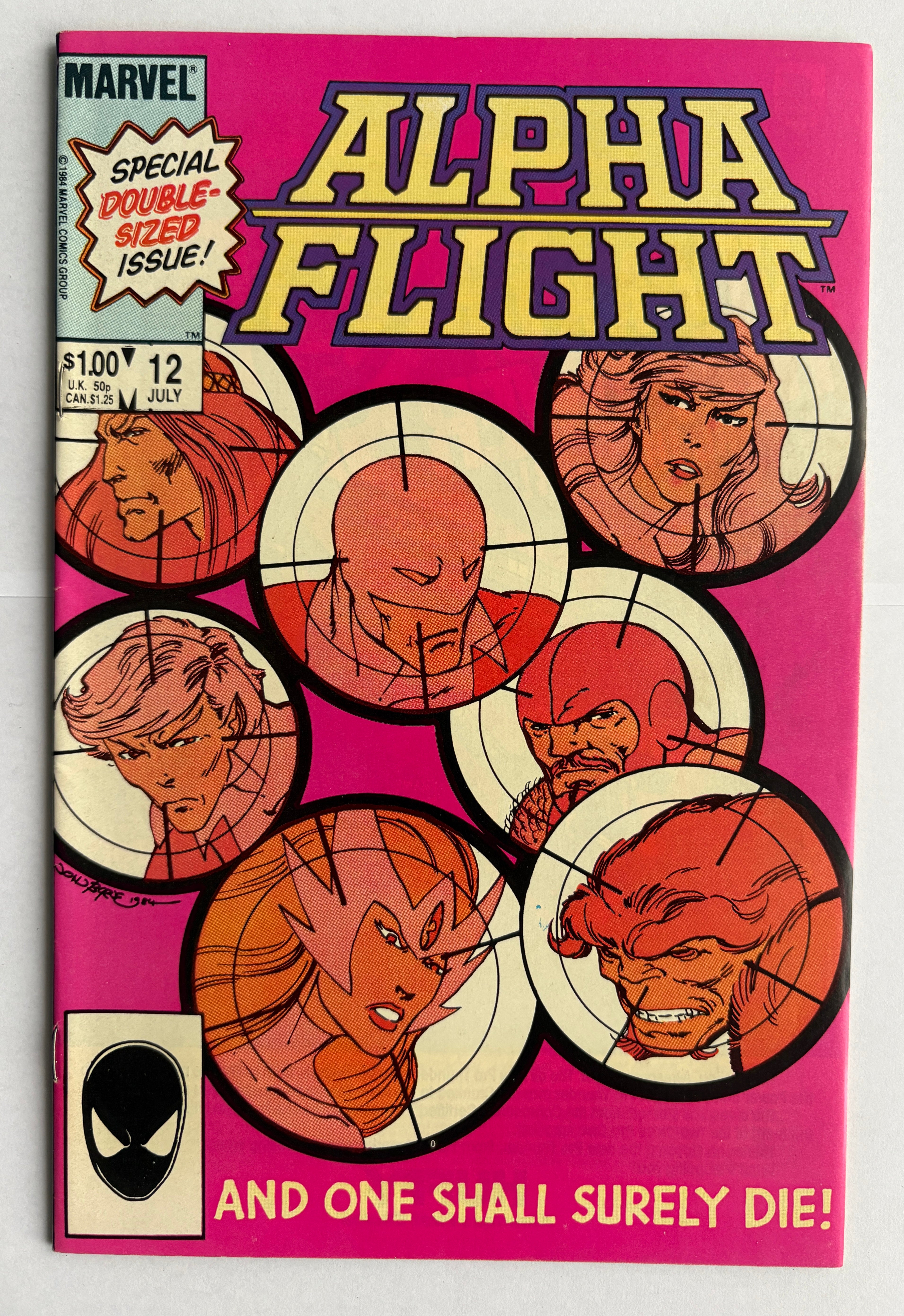 Alpha Flight #12 - Marvel Comics - July 1984 VF 8.0