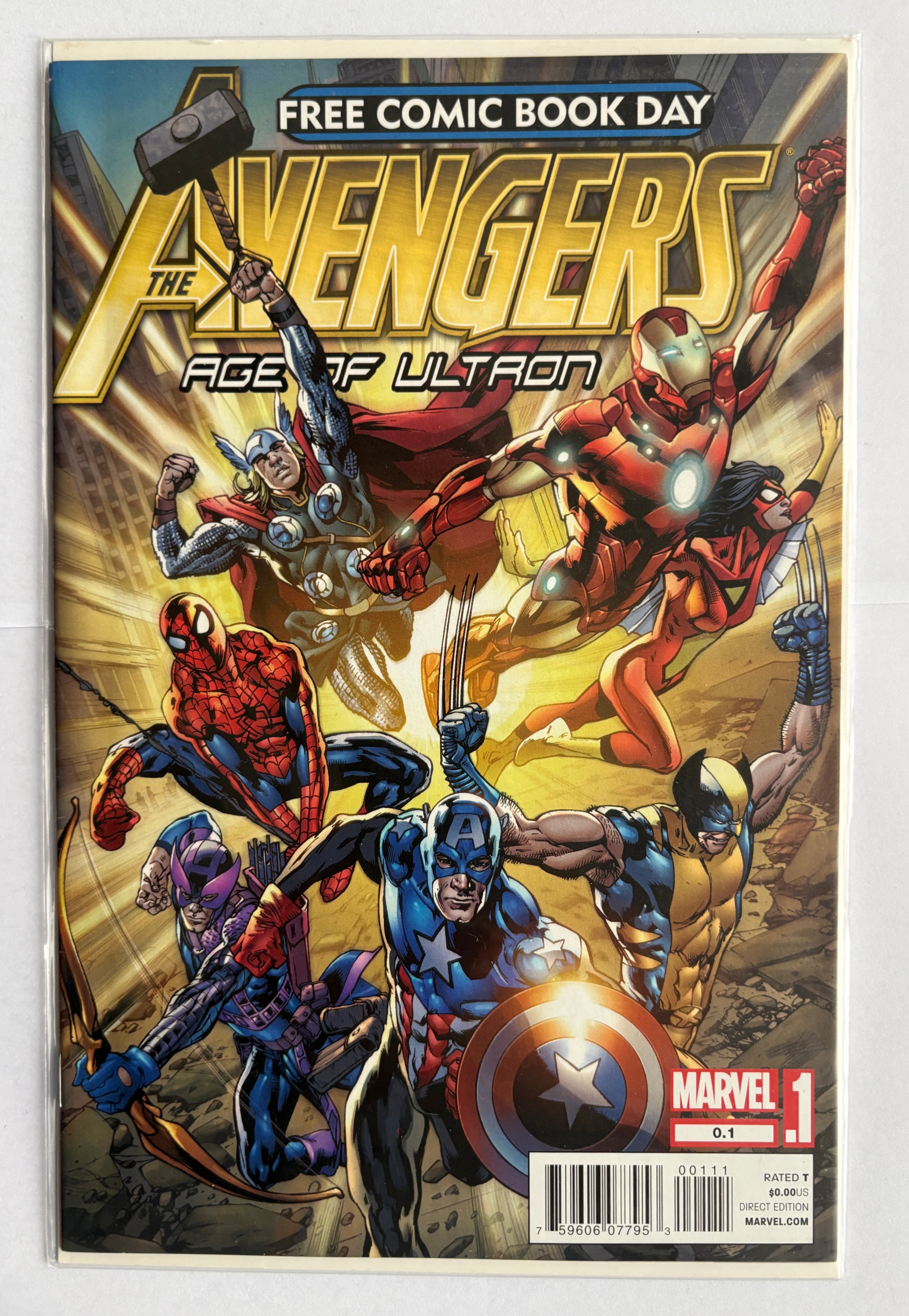 Avengers: Age of Ultron Point One #0.1 FCBD Marvel Comics 2012 VF- 7.5