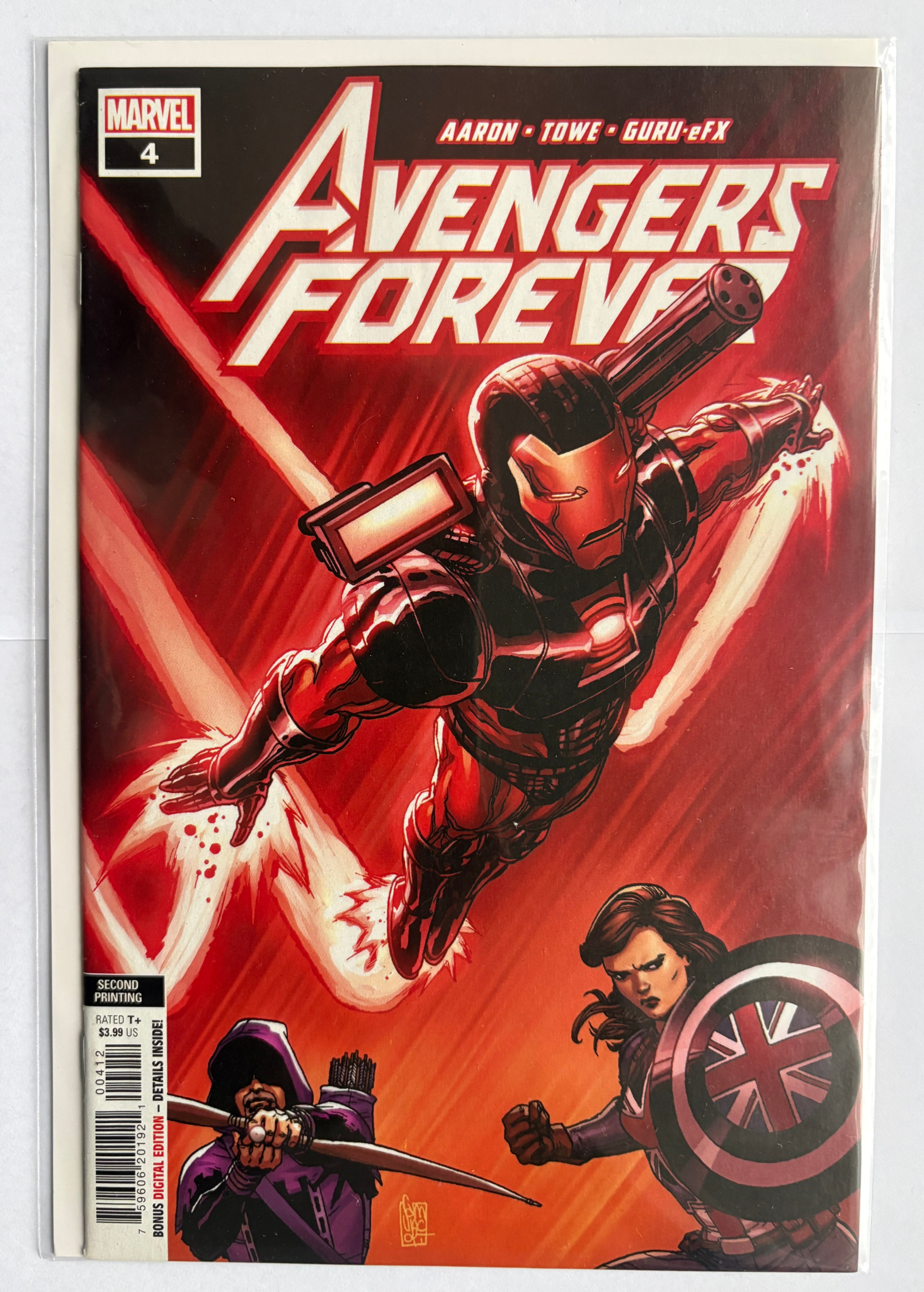 Avengers Forever #4 - 2nd Printing Marvel Comics July 2022 VF/NM 9.0