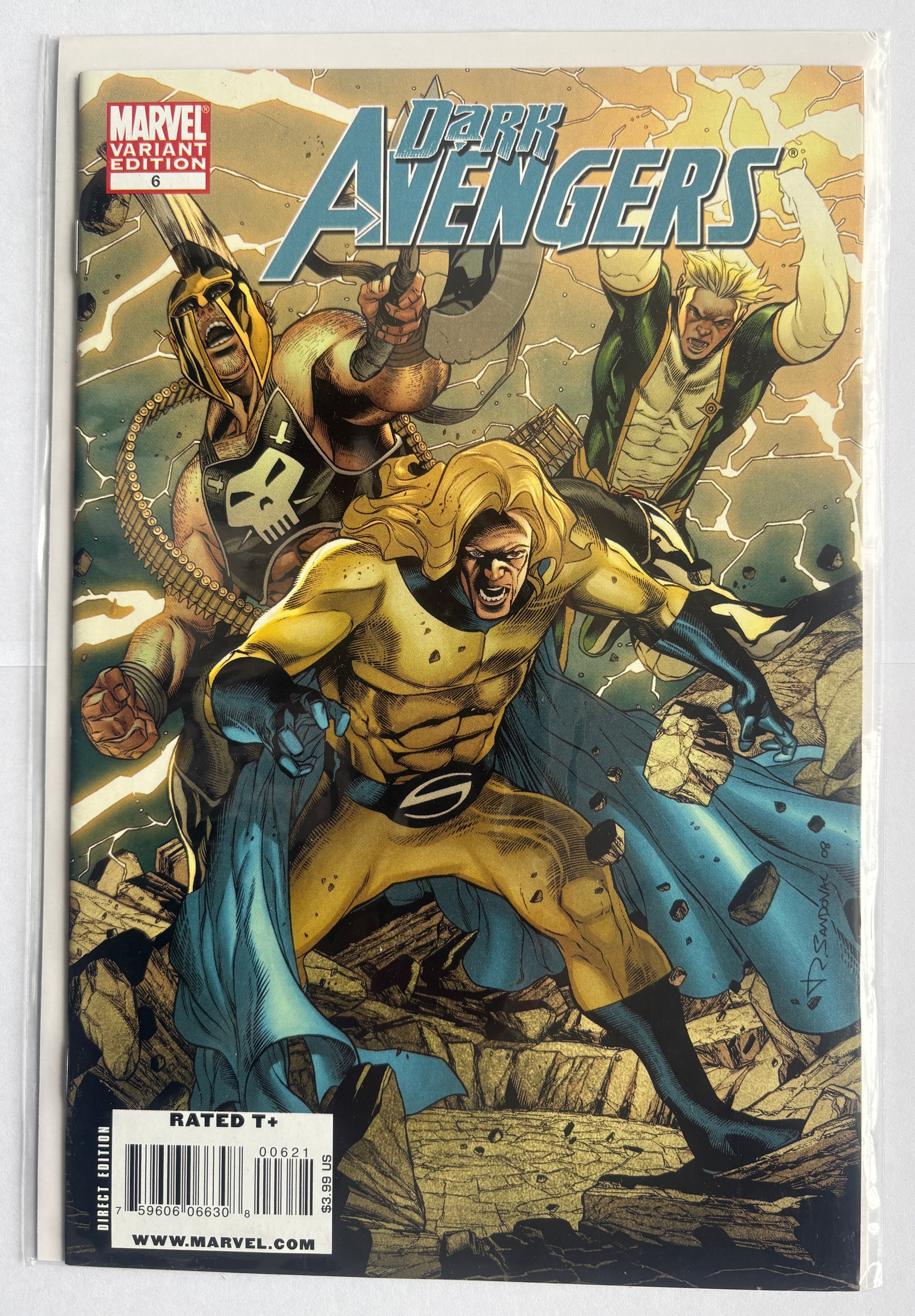 Dark Avengers #6 - 1st Print Variant Edition Marvel Comics August 2009 VF- 7.5